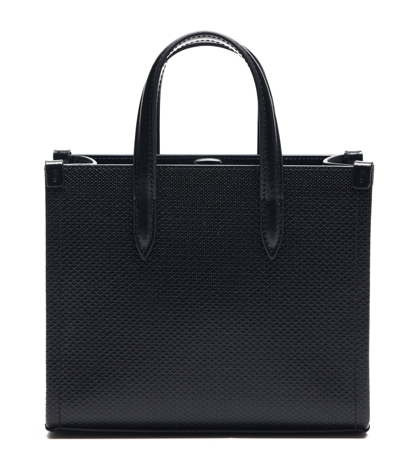 Mini Chantaco Leather Tote Noir