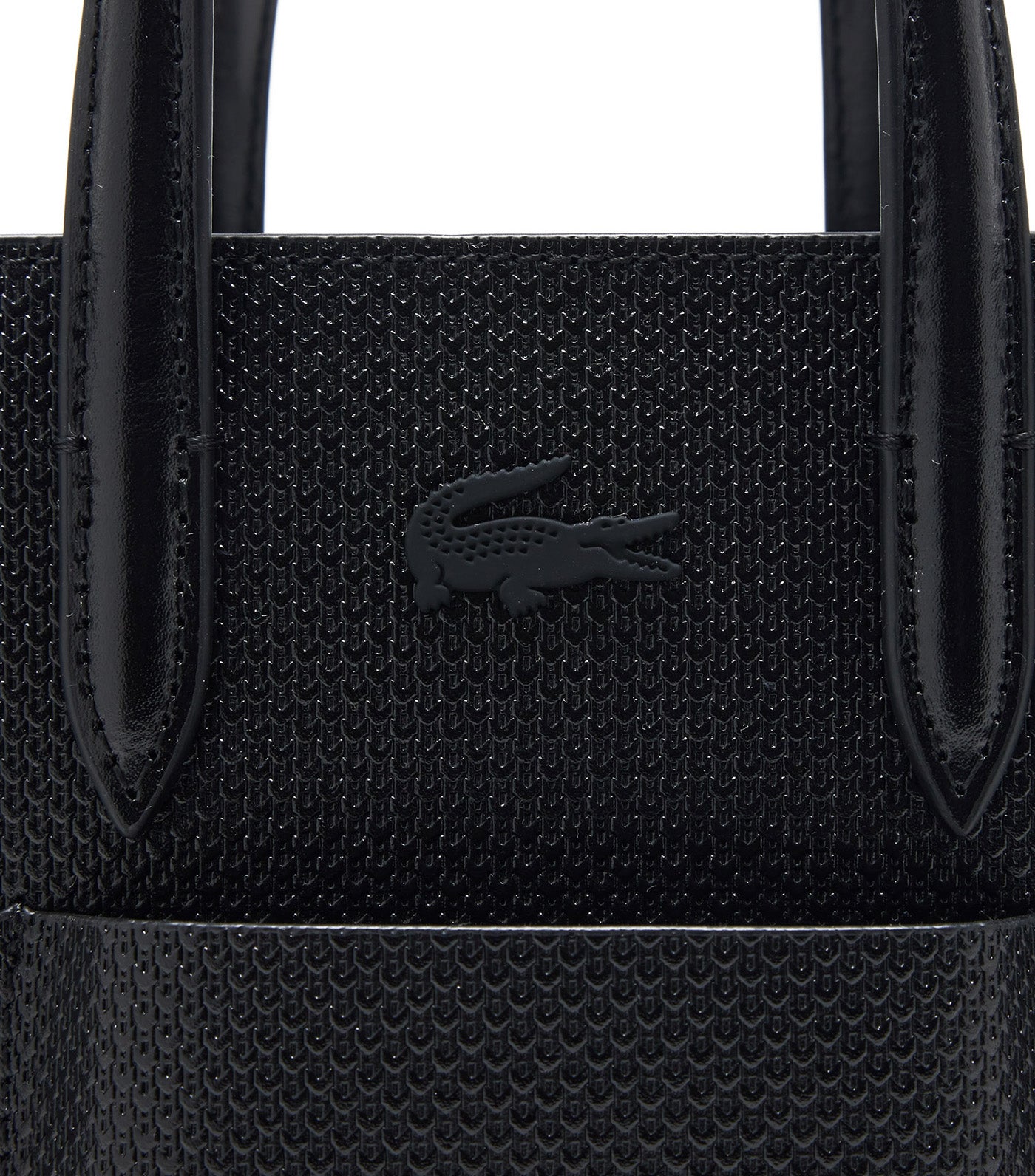 Mini Chantaco Leather Tote Noir