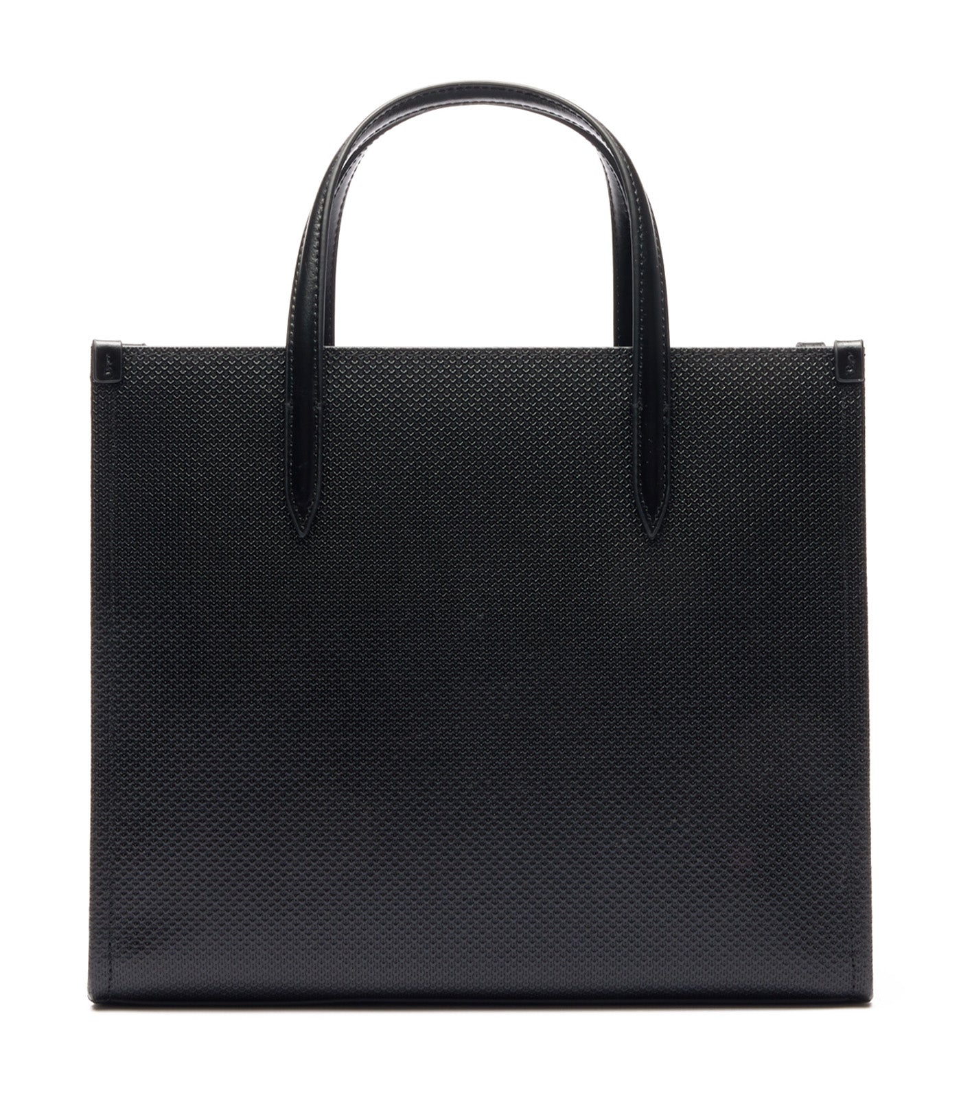 Small Chantaco Leather Tote Noir