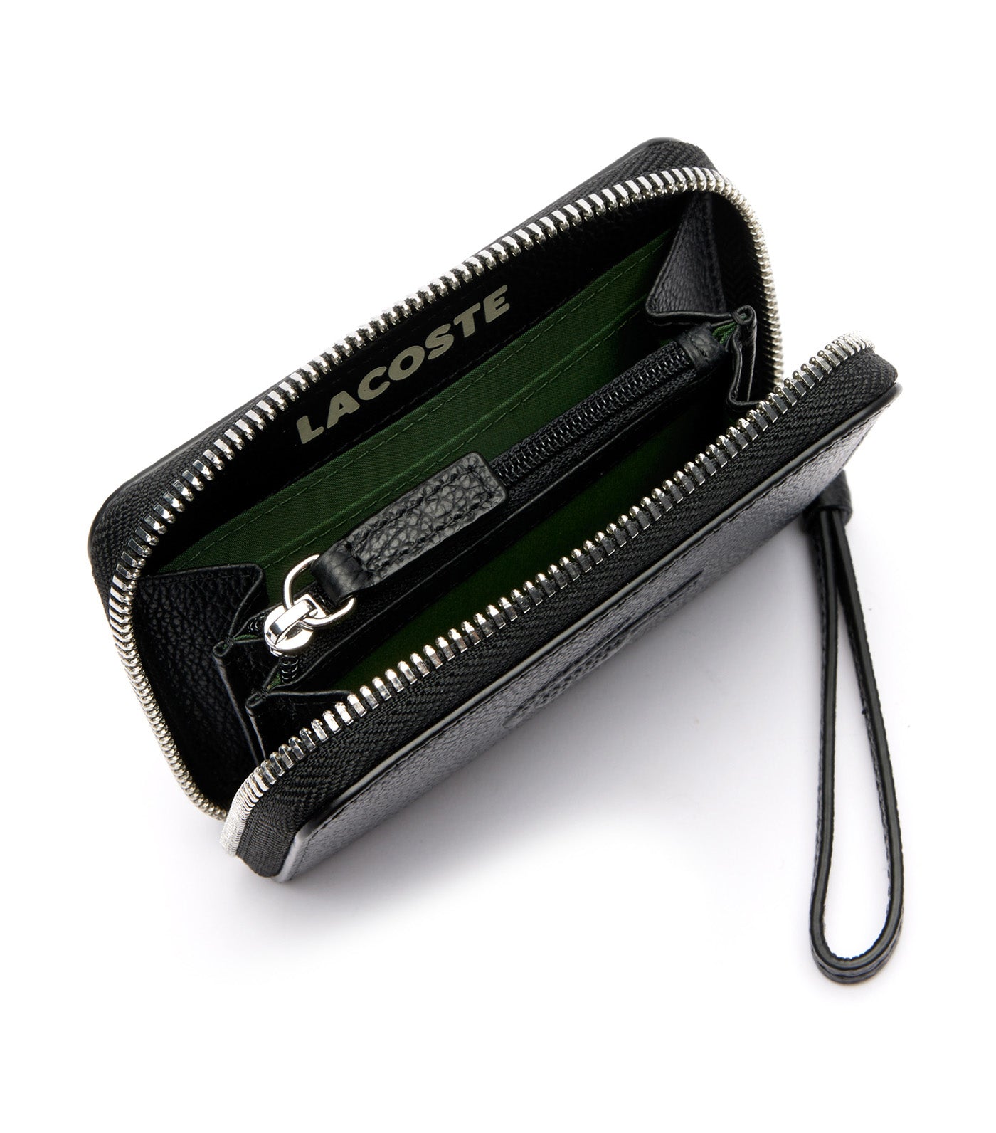 【LACOSTE】DAILY CITY Zipper Coin Wallet_BLACK〜ミニ財布 Lacoste MONEY PIECES DAILY CITY - Wallet - noir/black