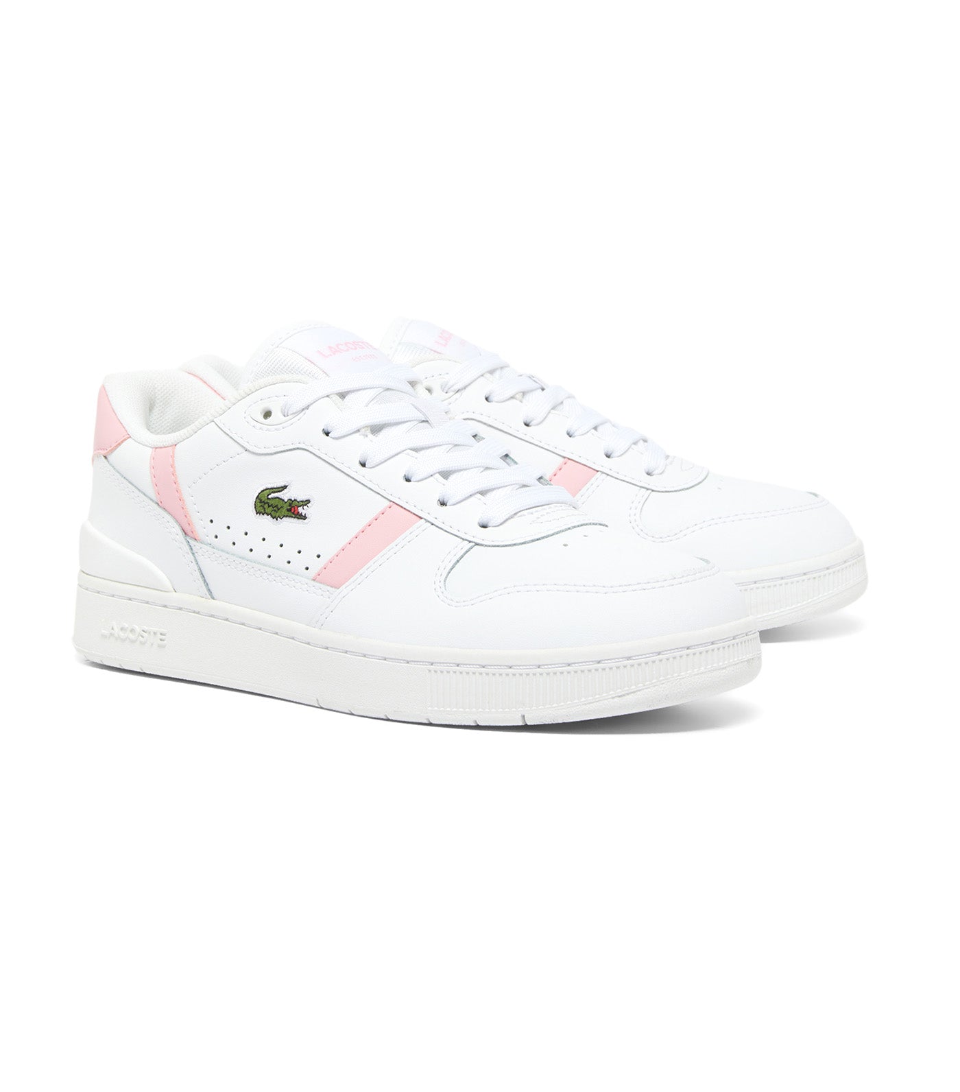 Women's T-Clip Set Trainers White/Light Pink