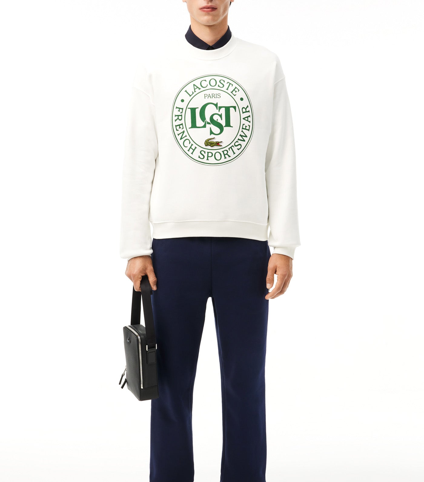 Lacoste Unisex Chantaco Matte Stitched Leather Vertical