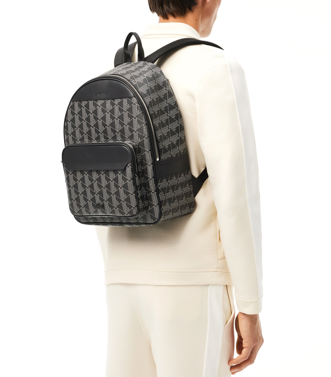 Men's The Blend Monogram Backpack Monogram Noir Gris