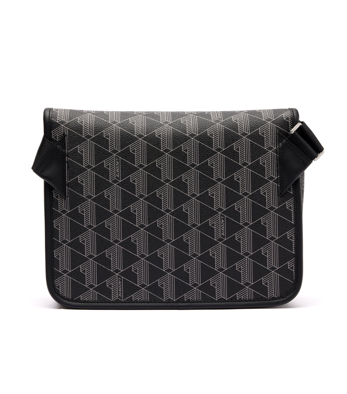 Large The Blend Monogram Flap Close Bag Monogram Noir Gris