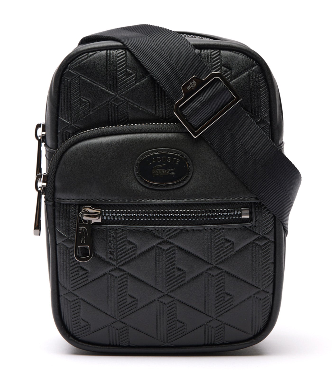 Embossed Monogram Small Crossover Bag Noir