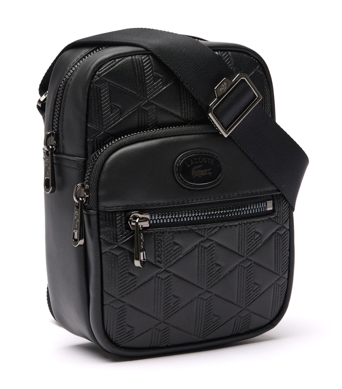 Embossed Monogram Small Crossover Bag Noir