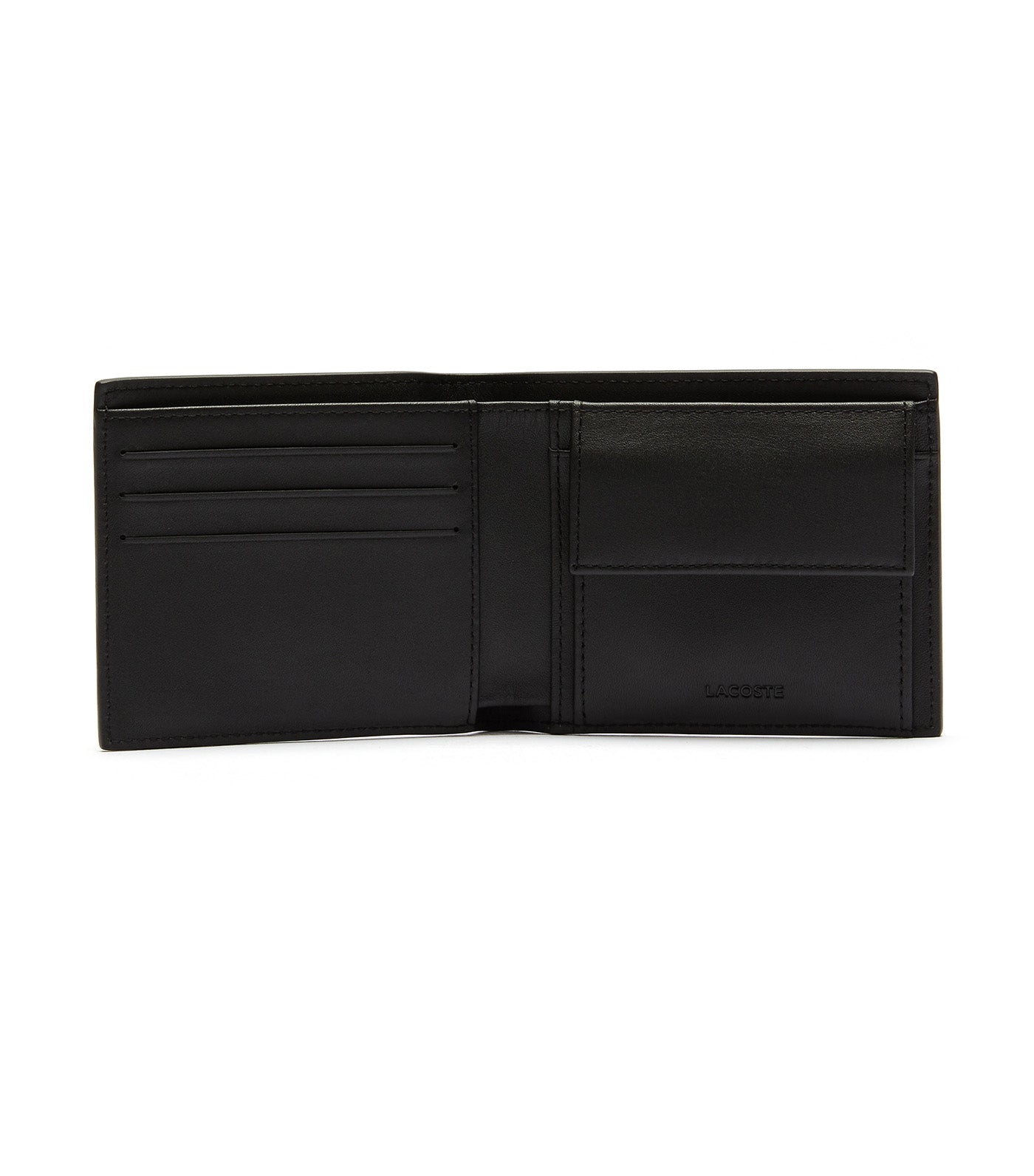 FG Compact Leather Billfold Dark Brown