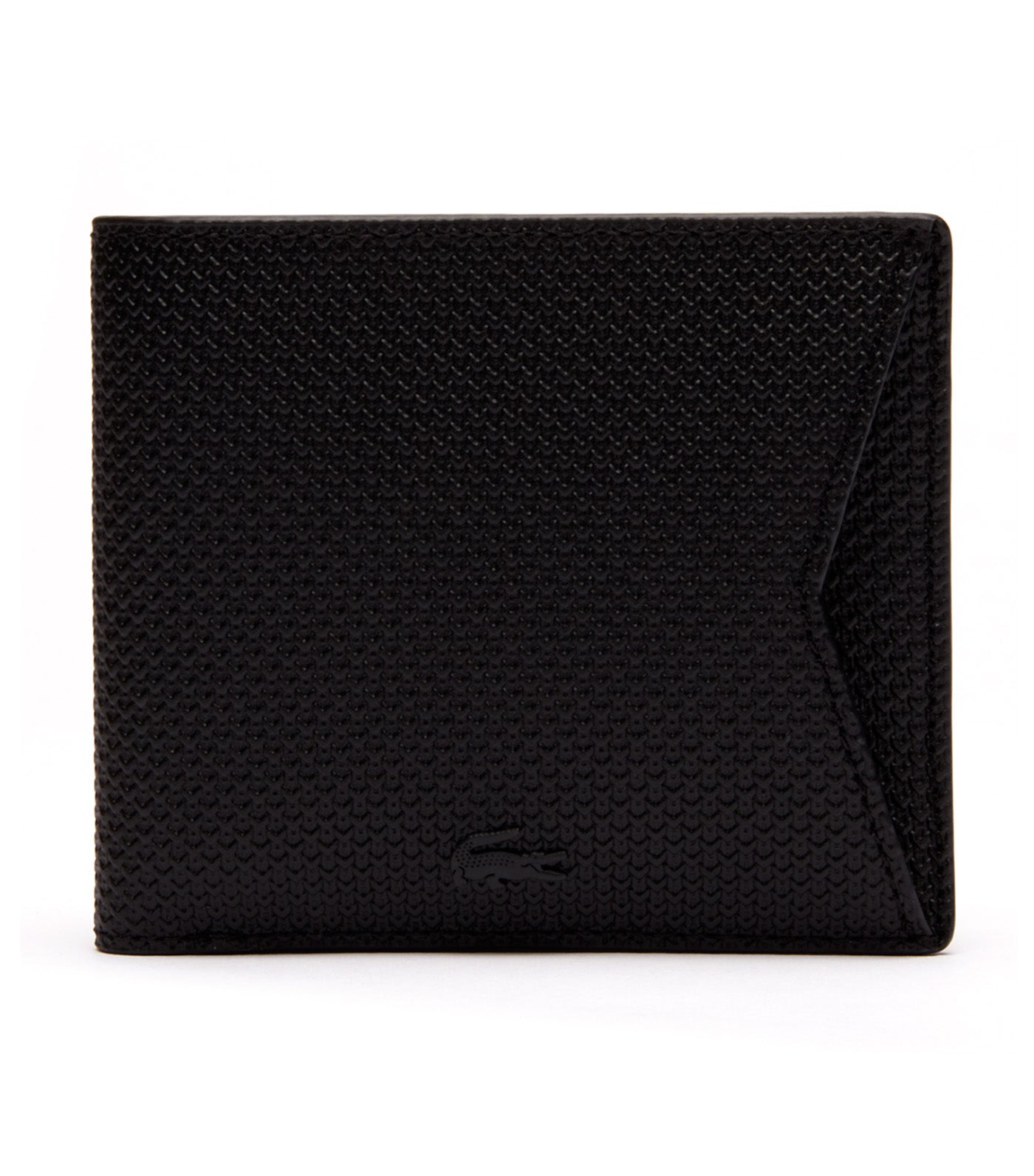 Men's Chantaco Piqué Leather 8 Card Holder And Wallet Noir