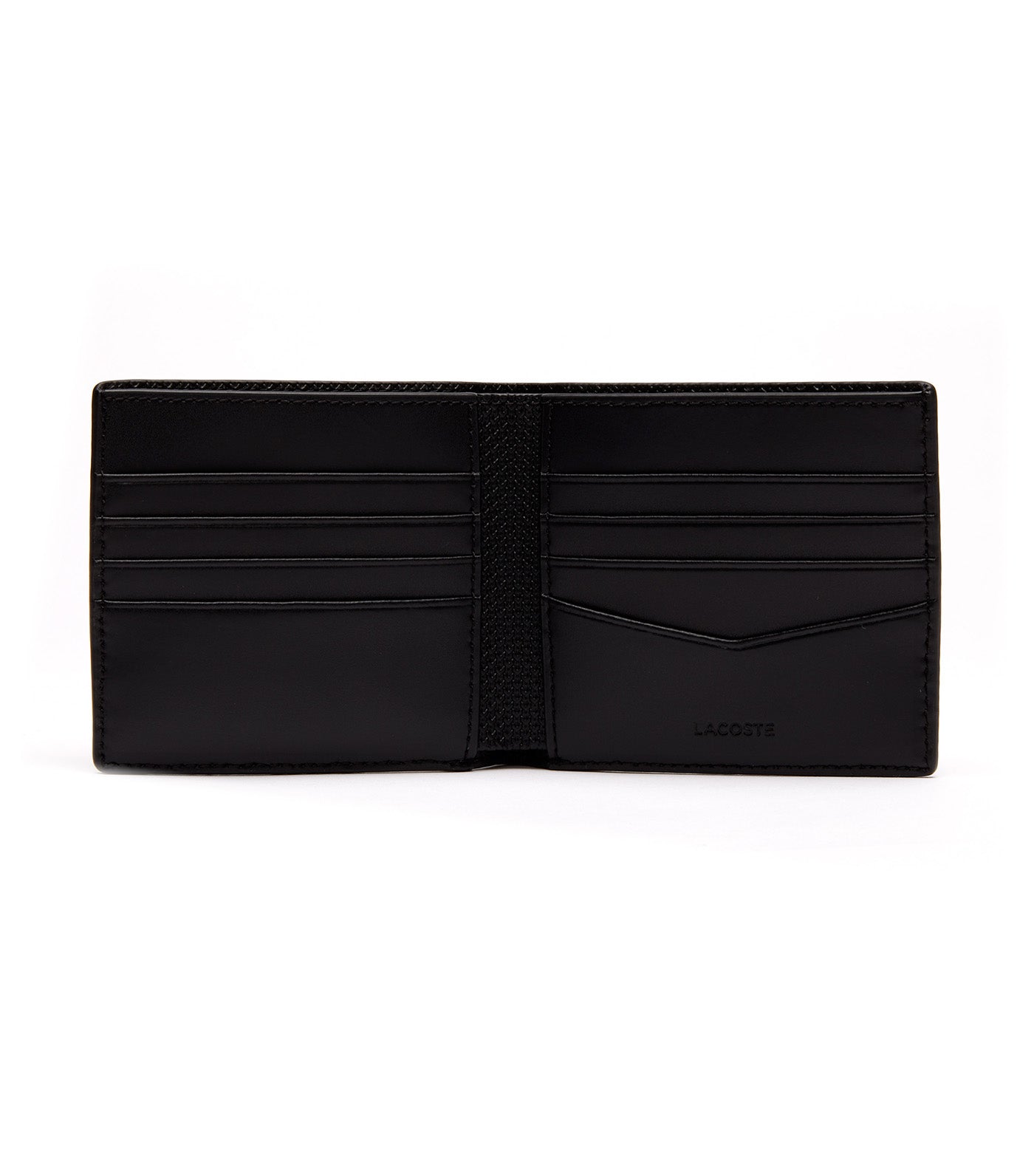 Men's Chantaco Piqué Leather 8 Card Holder And Wallet Noir