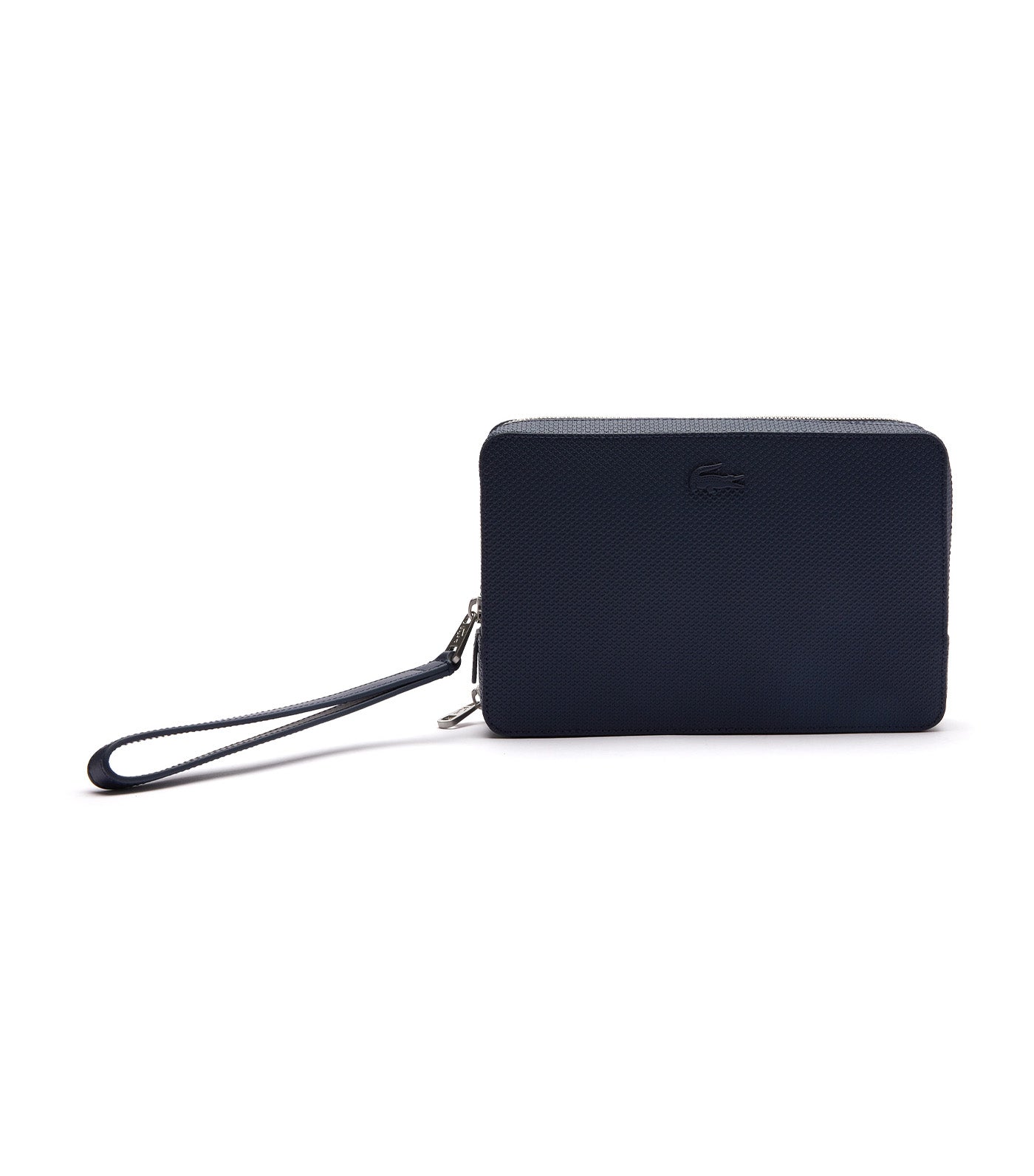 Lacoste ブラック ジッパーポーチ Unisex Men's Zip Neocroc Wallet - Men's Collection - New In