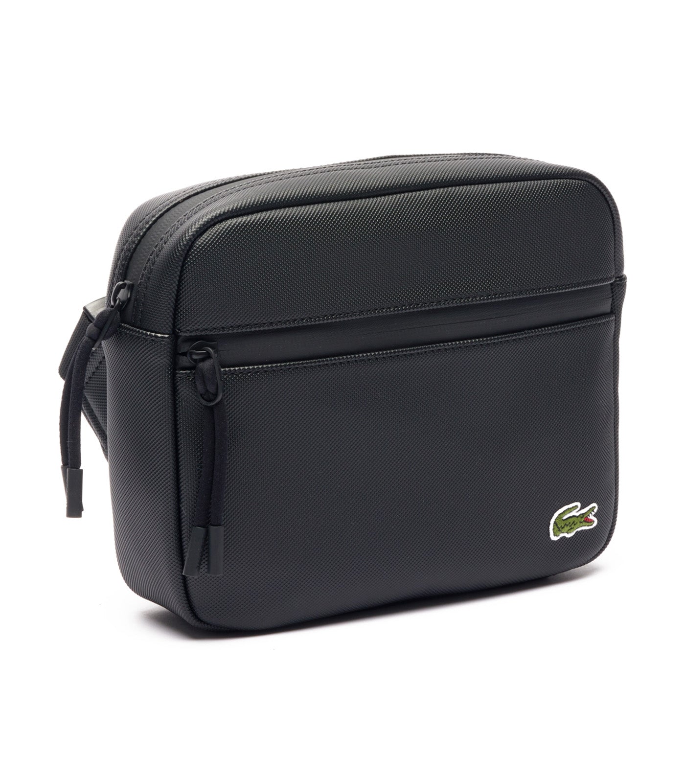 Men's Lacoste Exterior Pocket Reporter Bag Noir