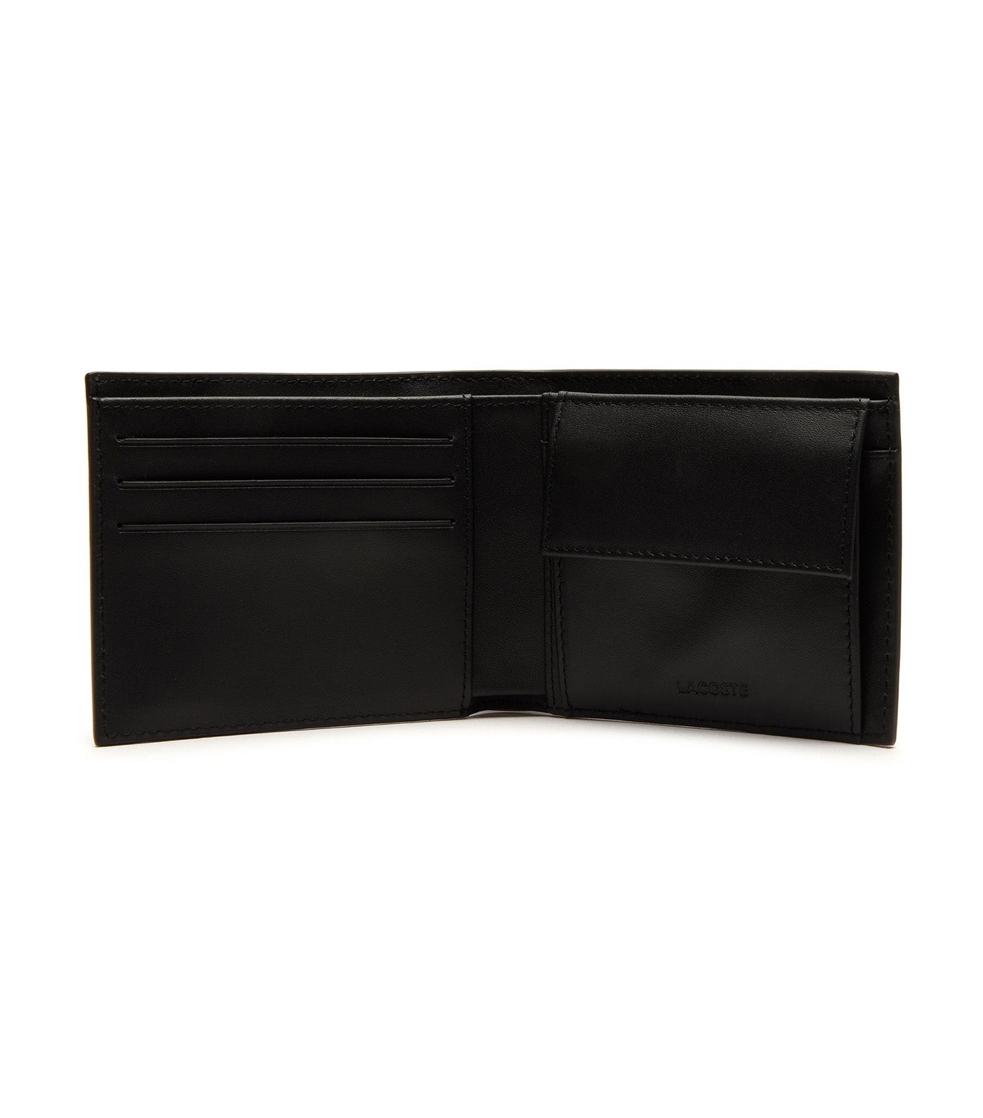 Men's FG Leather Wallet And Card Holder Set Black