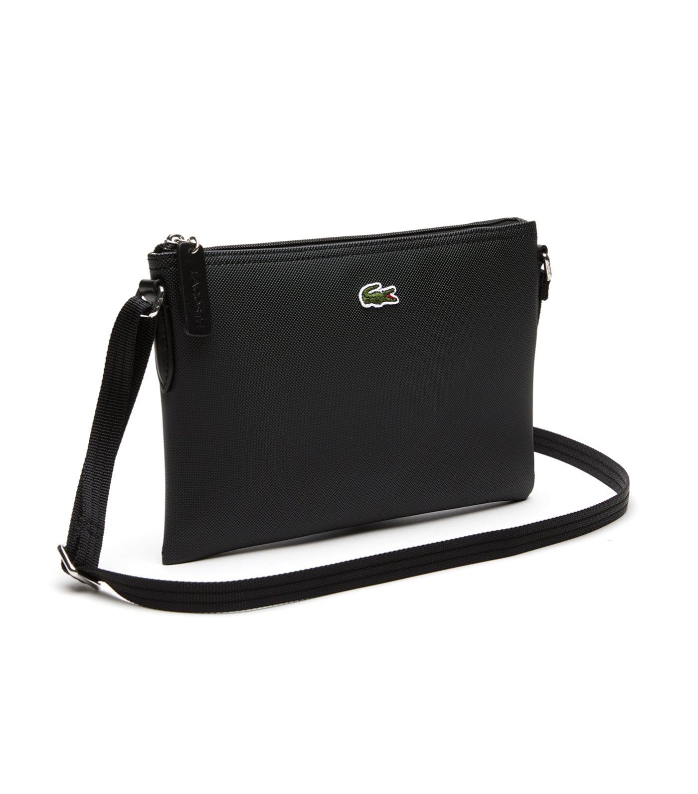 【LACOSTE】L.12.12 Concept Flat Cross Bag_NF1887P (BLACK) Women's L.12.12 Concept Crossbody Bag - Bags - New In 2025