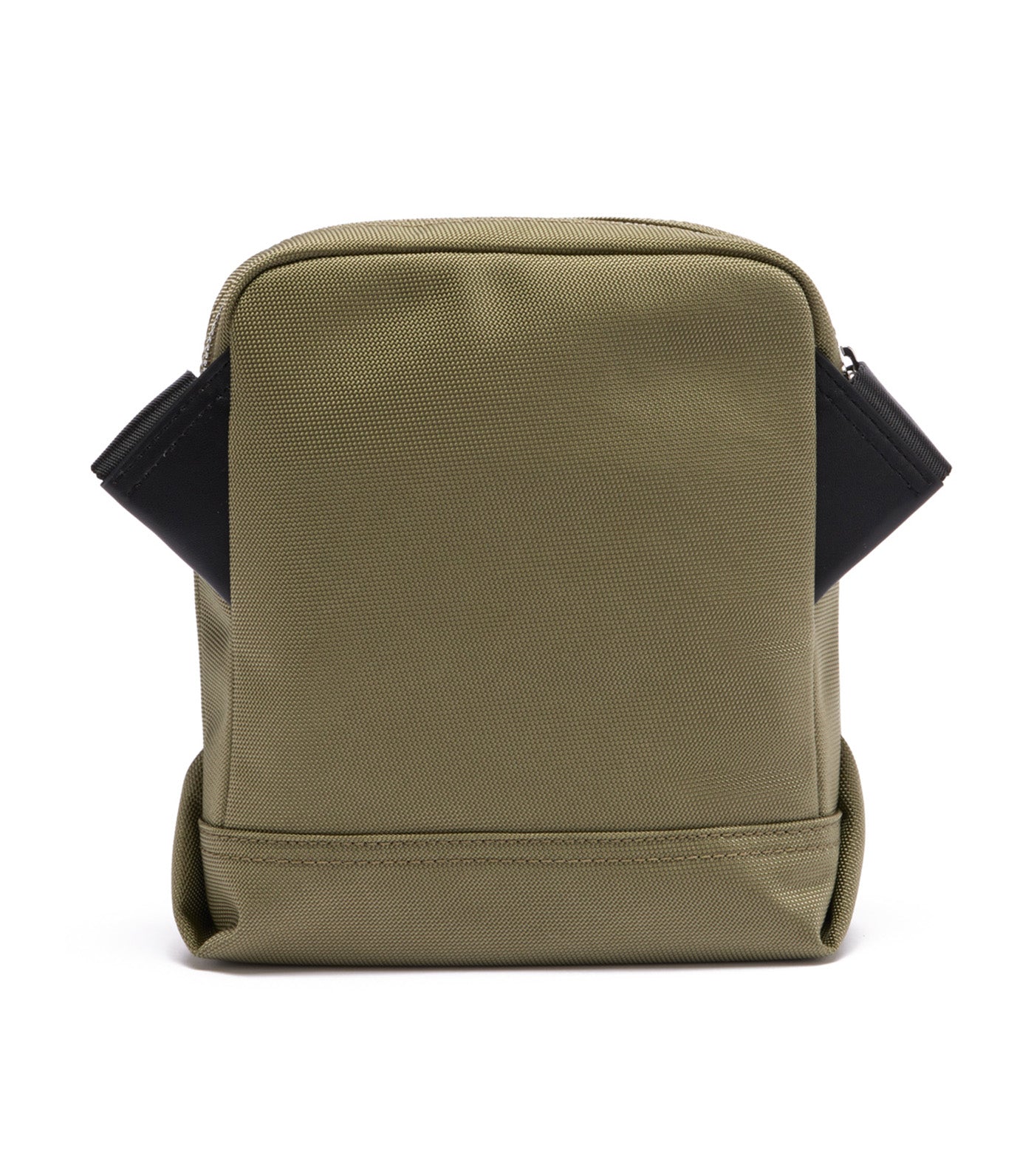 Kome Nylon Camera Bag With External Pocket Kaki Noir