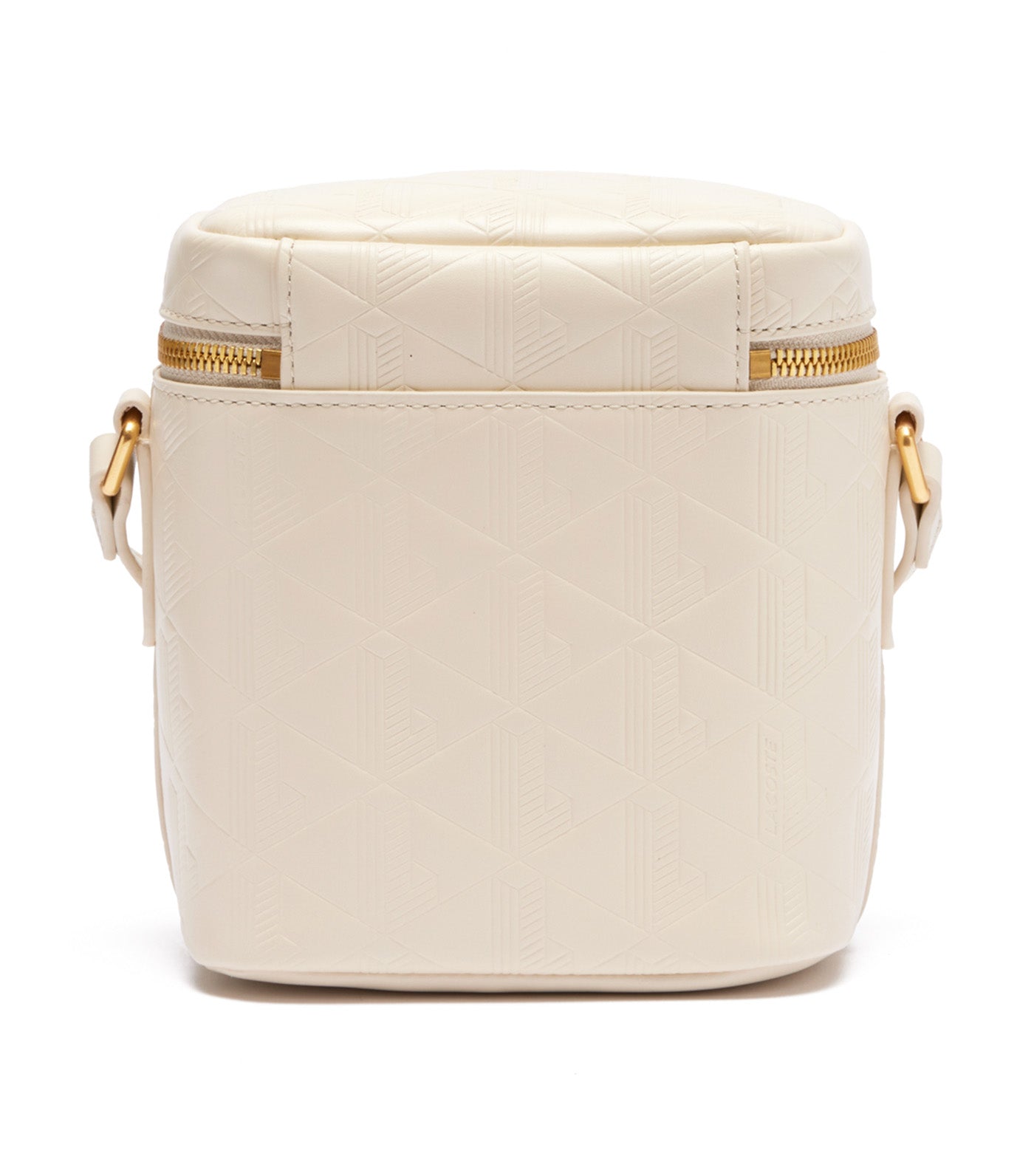 Maheki Leather Messenger Bag Bone White