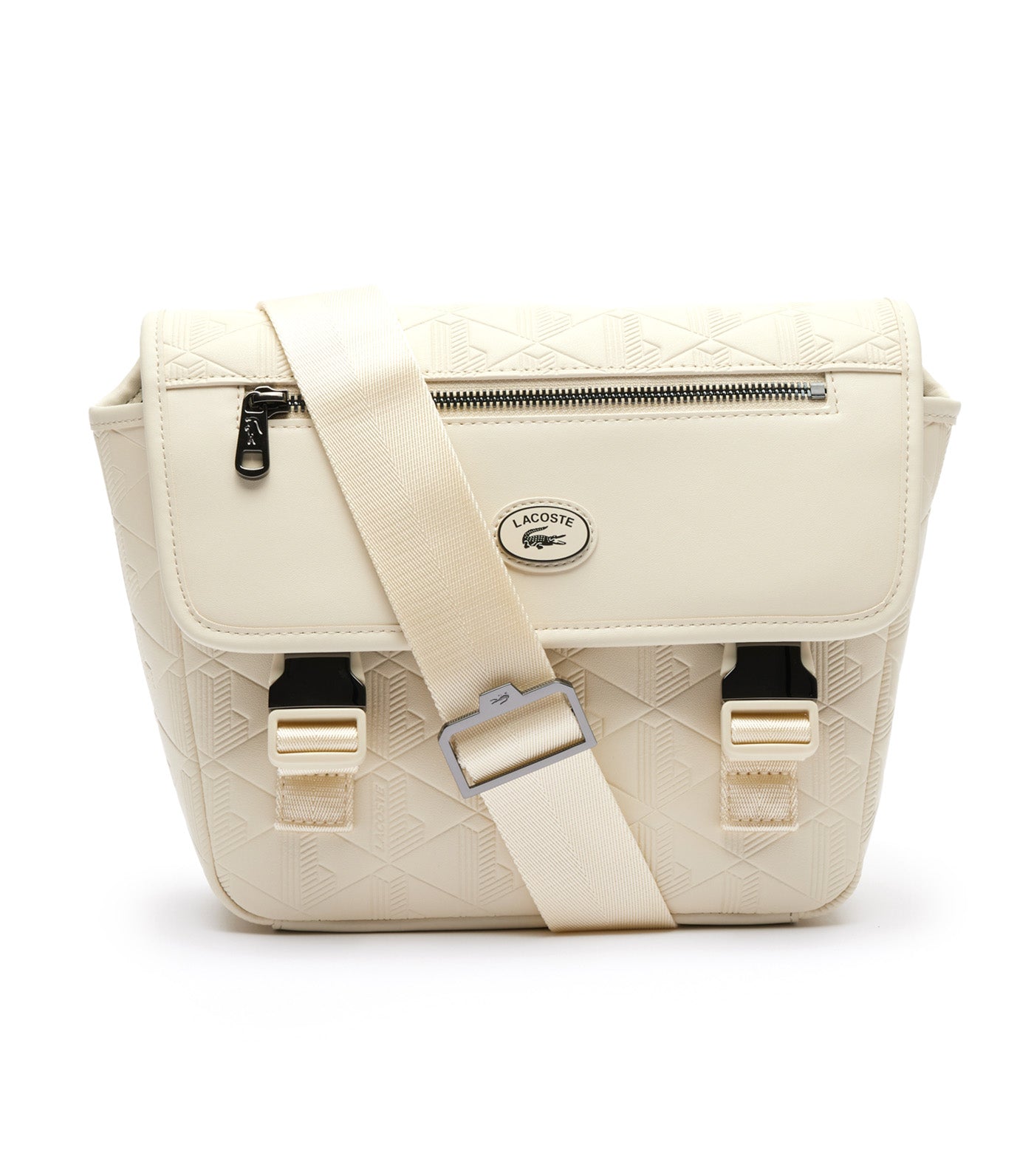 Nomogramme Small Flap Close Purse Bone White