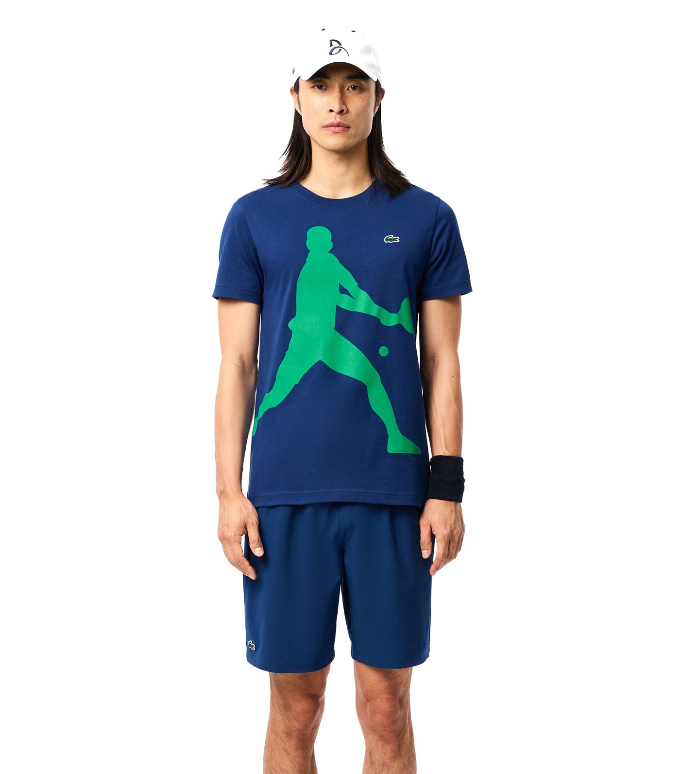 Lacoste Tennis X Novak Djokovic T-Shirt And Cap Set Globe