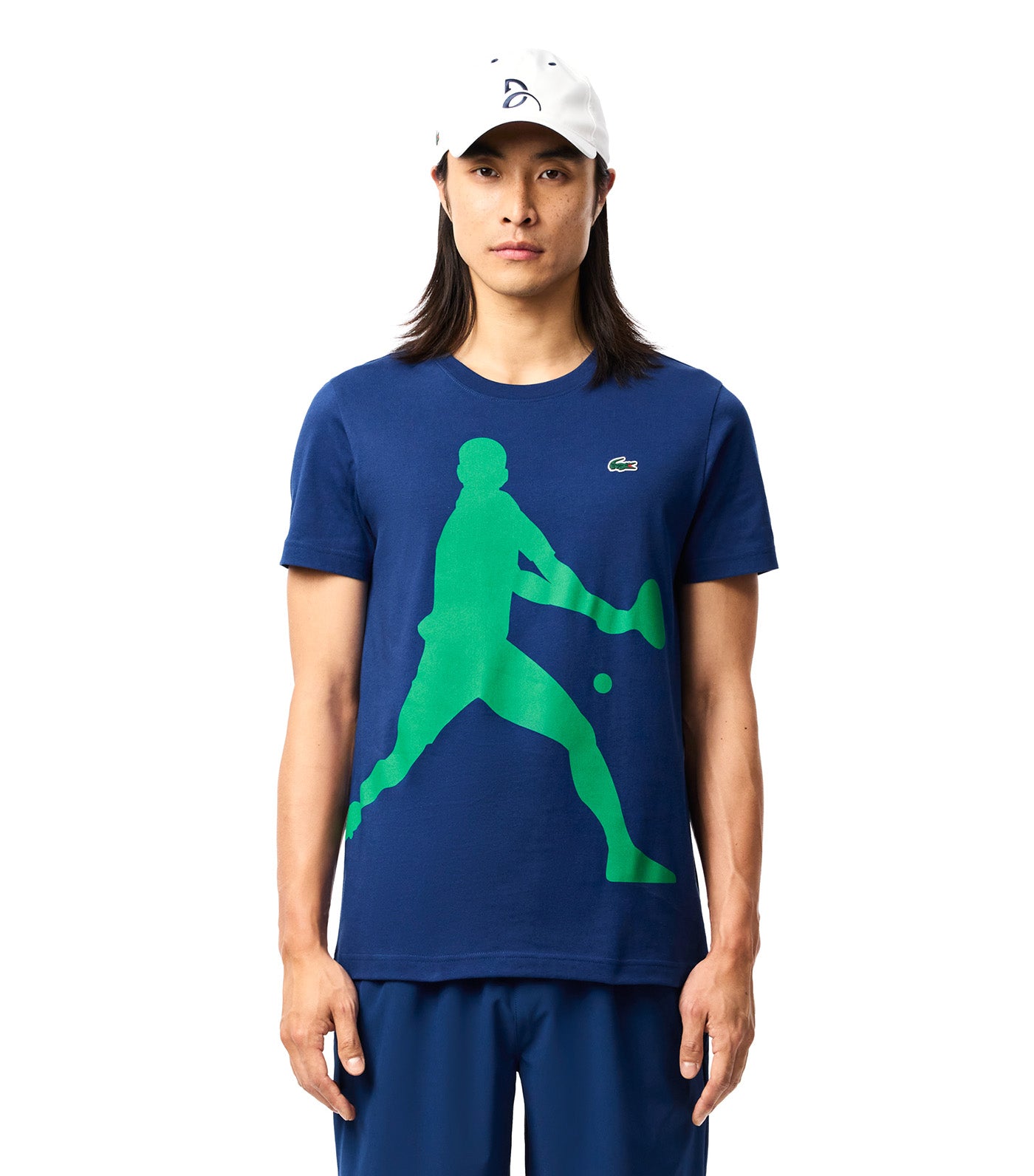 Lacoste Tennis X Novak Djokovic T-Shirt And Cap Set Globe