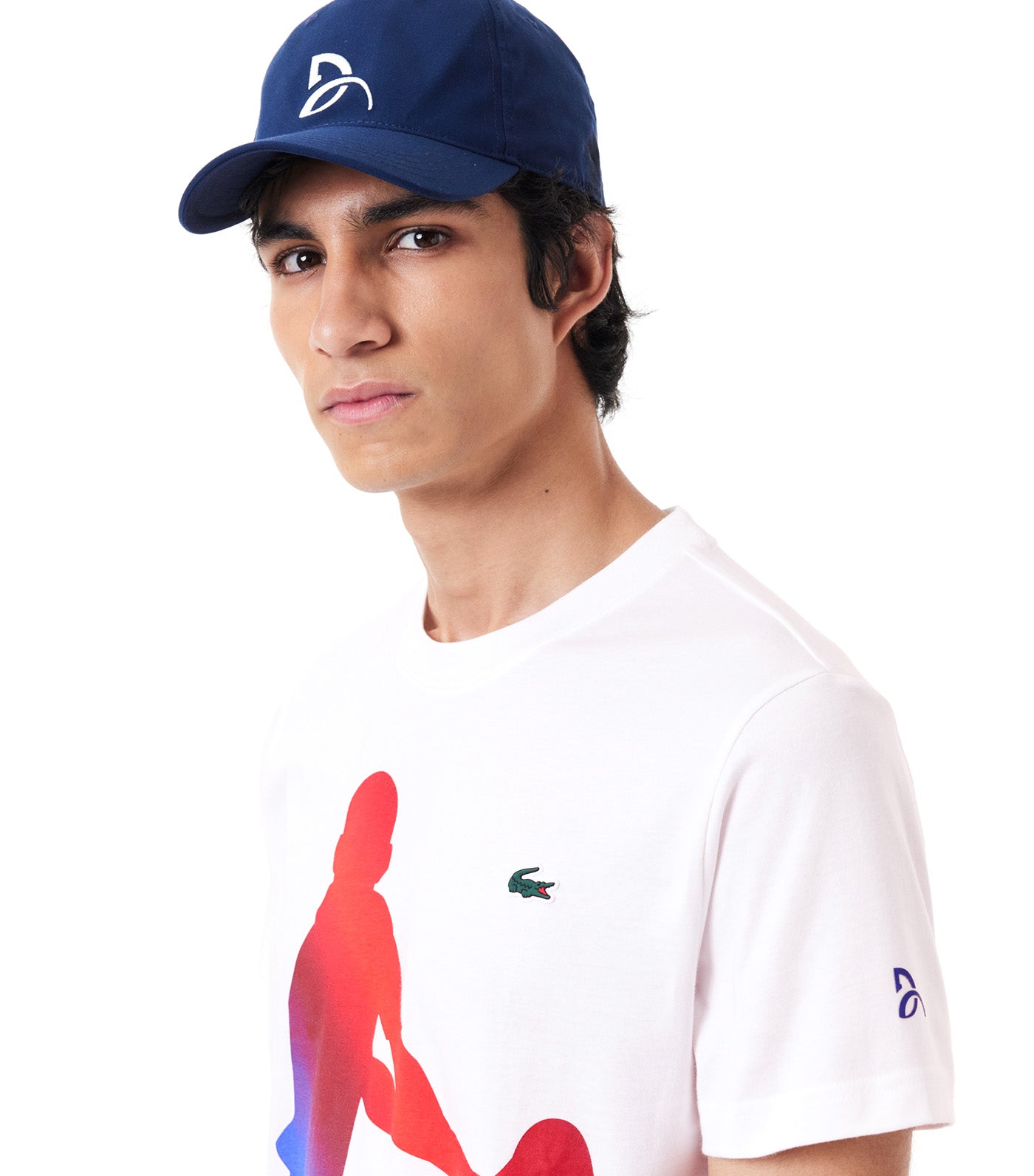 Lacoste Tennis X Novak Djokovic T-Shirt And Cap Set White