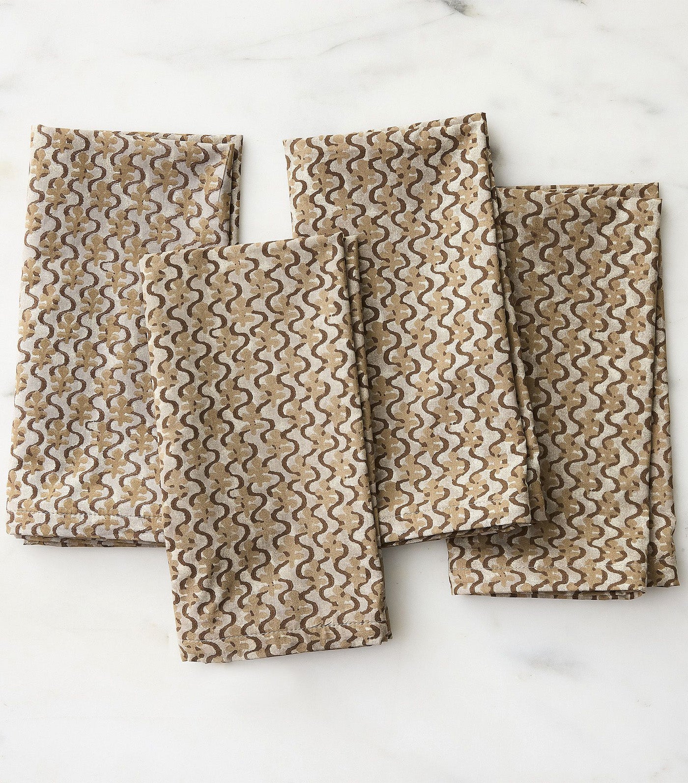 Marinna Cotton Napkin Set Almond