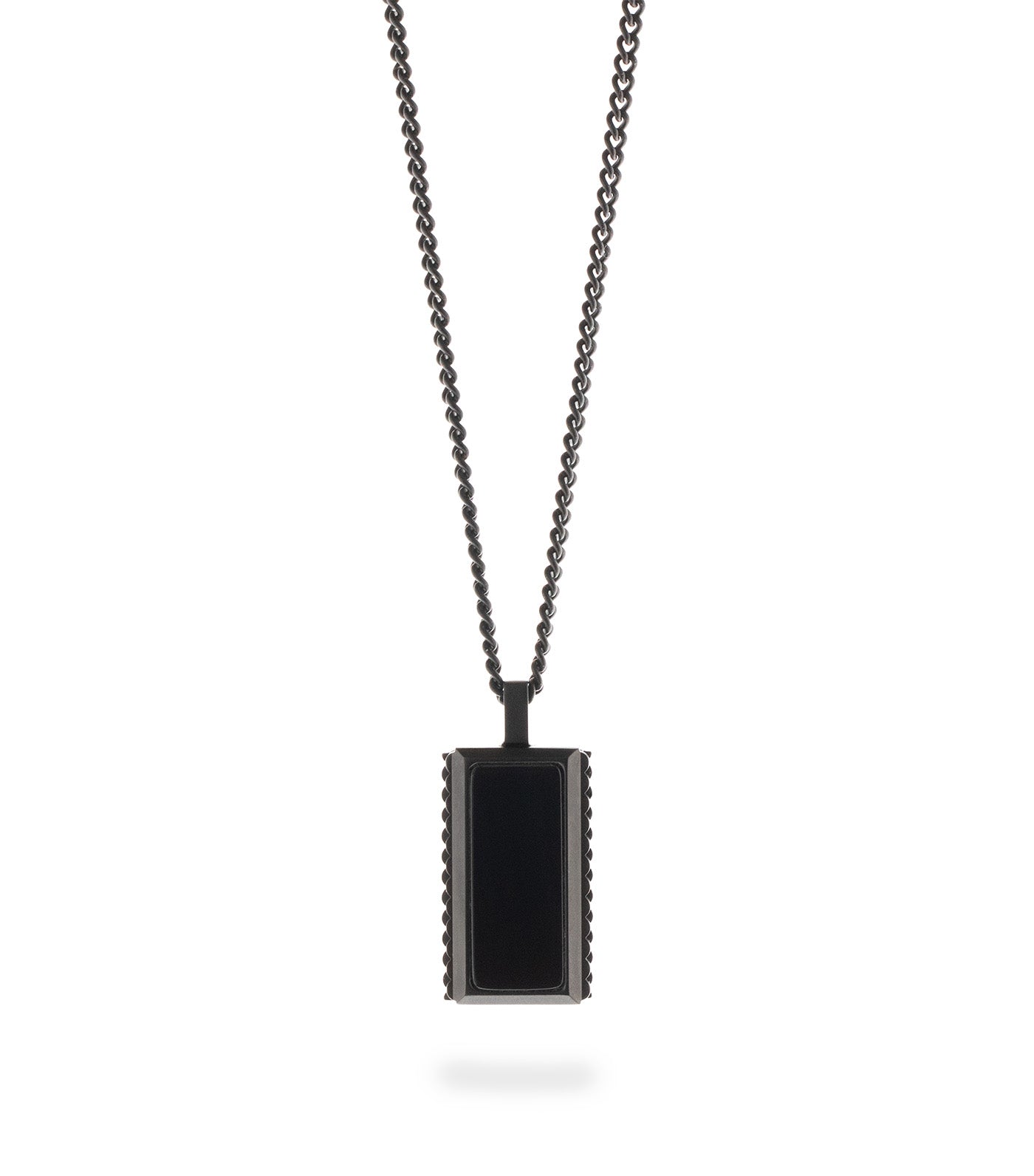 Hatton Gemstone Necklace Black Onyx