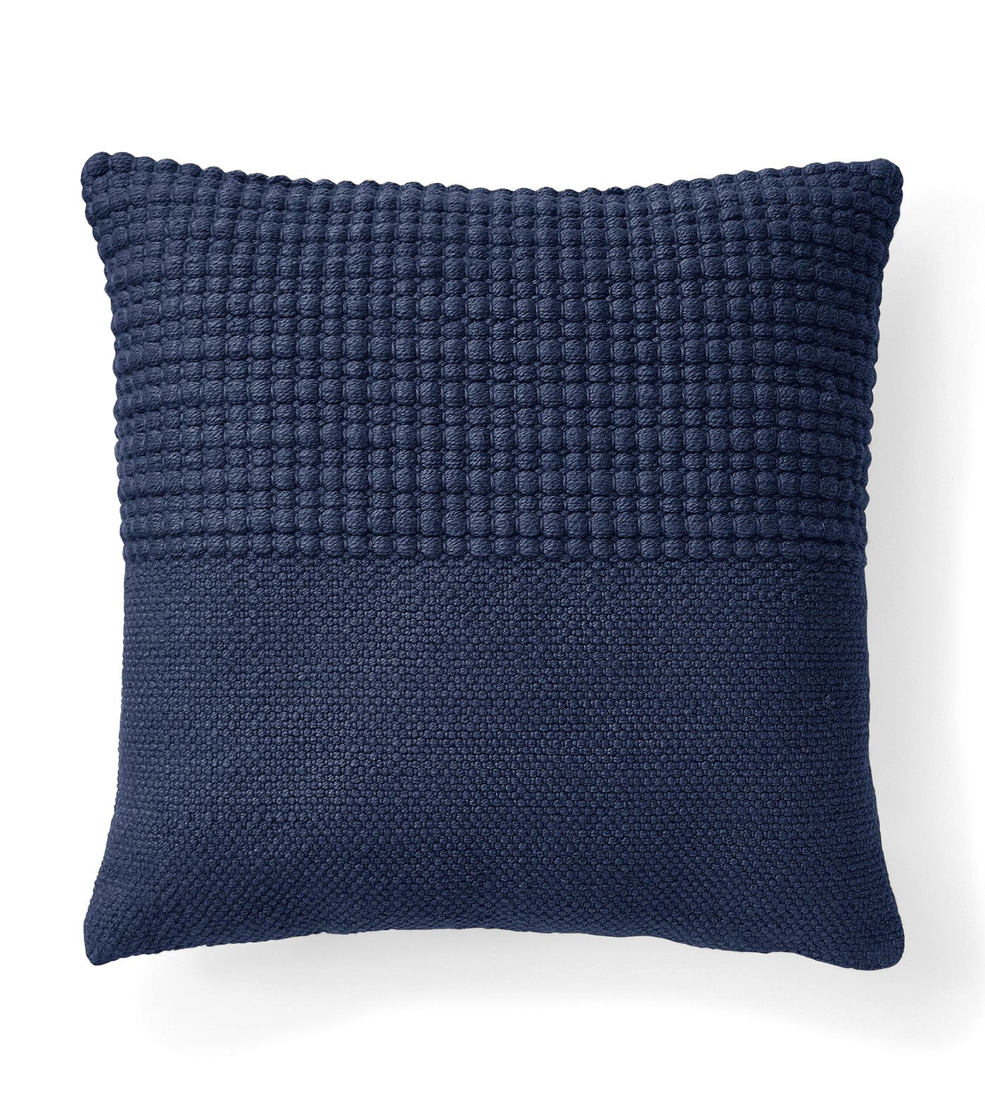 Outdoor Bubble Corded Pillow Indigo