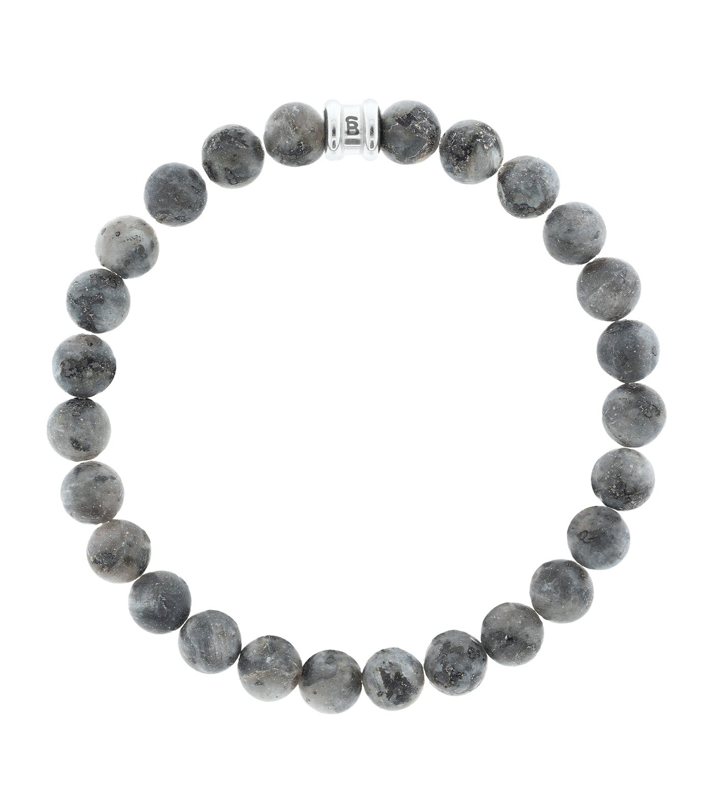 Round Gemstone Bracelet Matt Labradorite