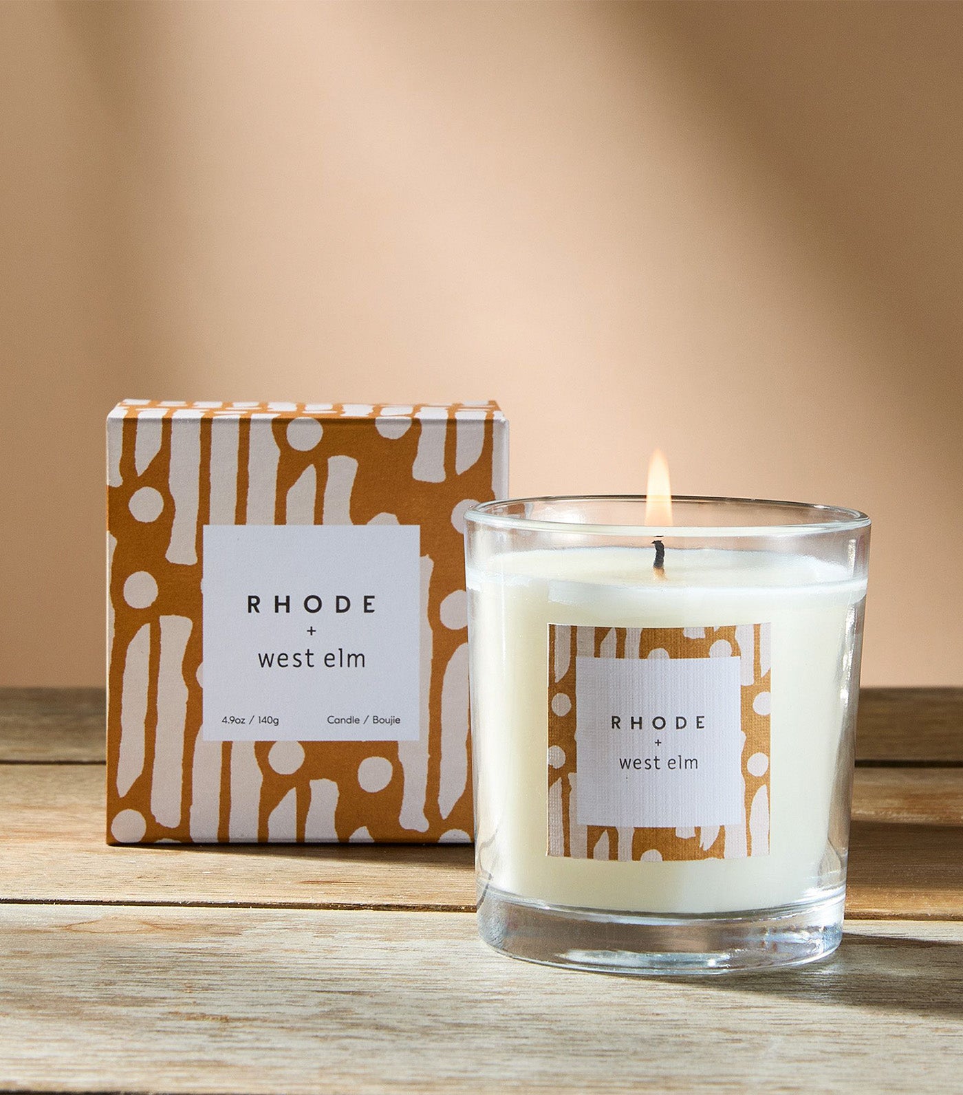 west elm + RHODE Boxed Candle - Garden Yellow