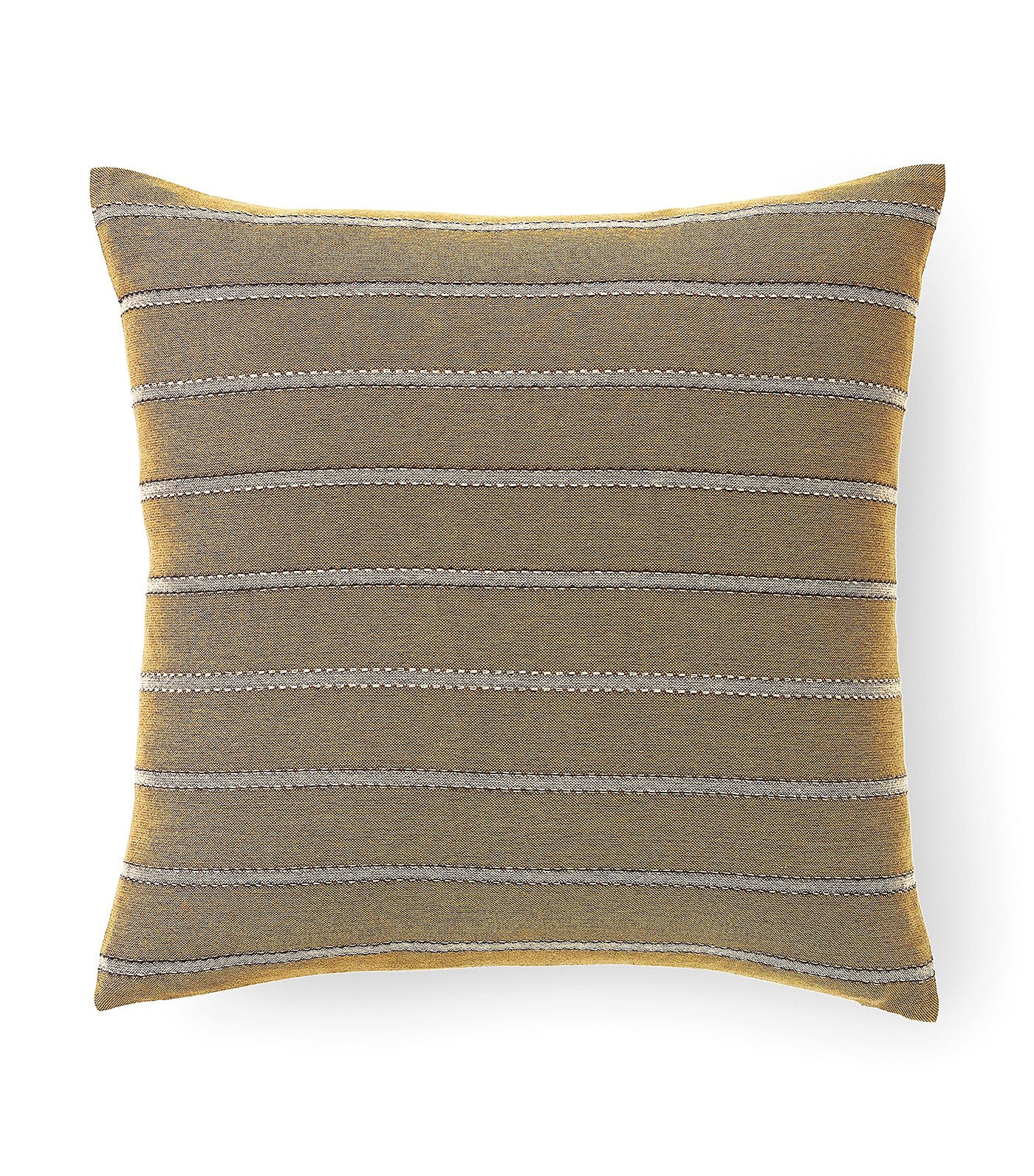 Stitch Stripe Pillow Cover Cardamom