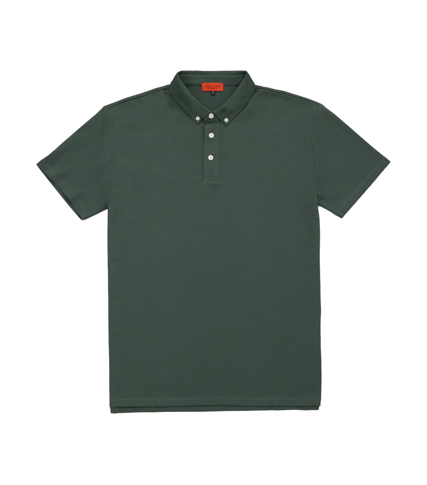 Performance Tech Button Down Polo Green