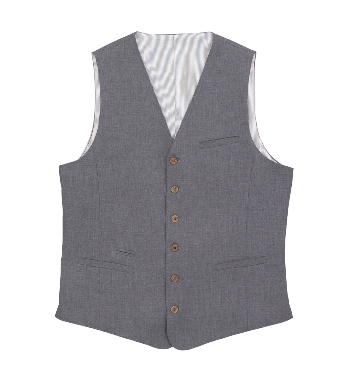 Hiroki Pavement Gray Vest