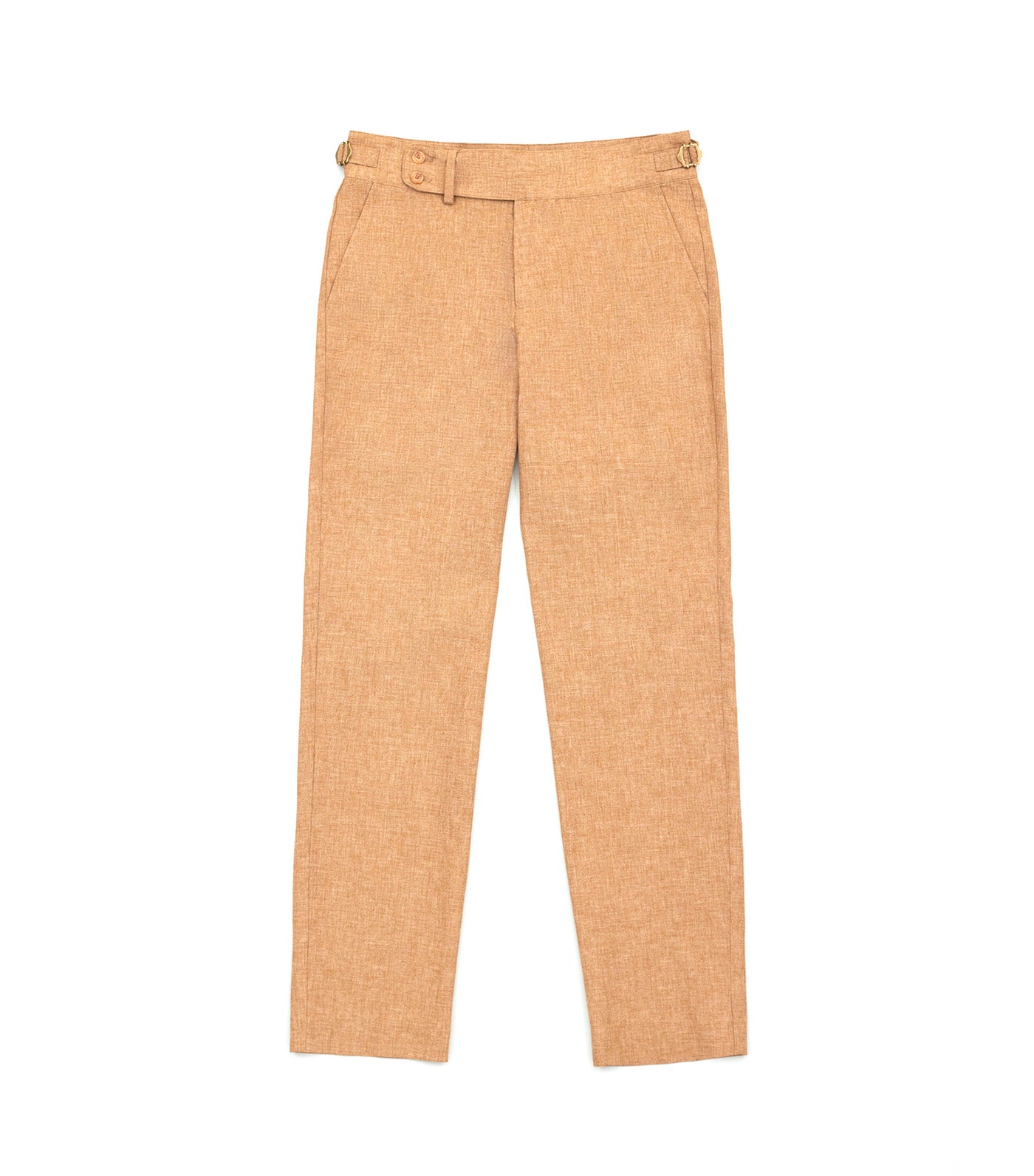 Fumiya Breen Linen Pants Brown