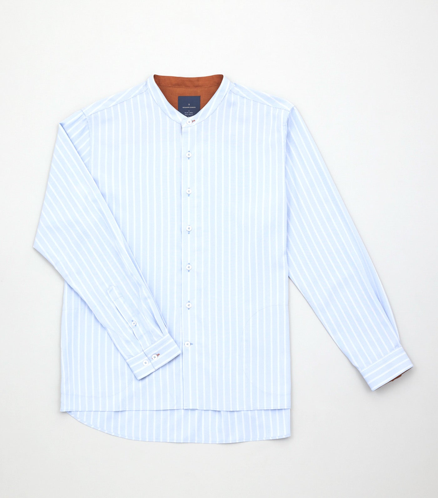 Hirofumi Arctic Blue Easy Care Stripe