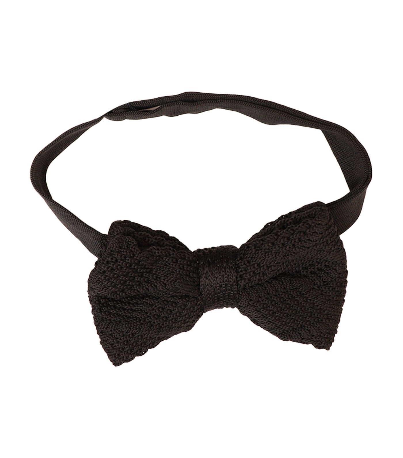 Knit Bowtie Black