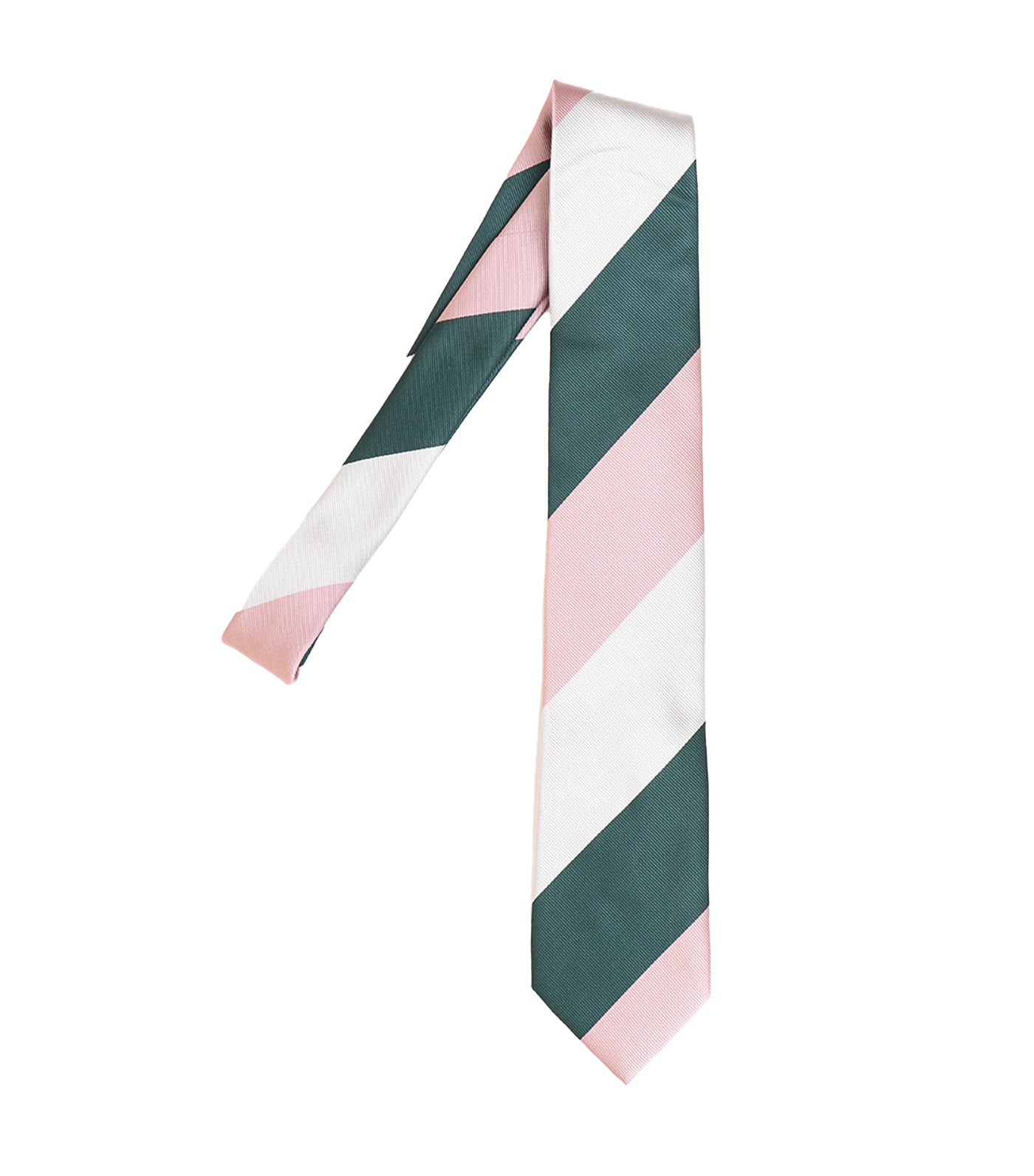 Sycamore Stripe Tie Forest