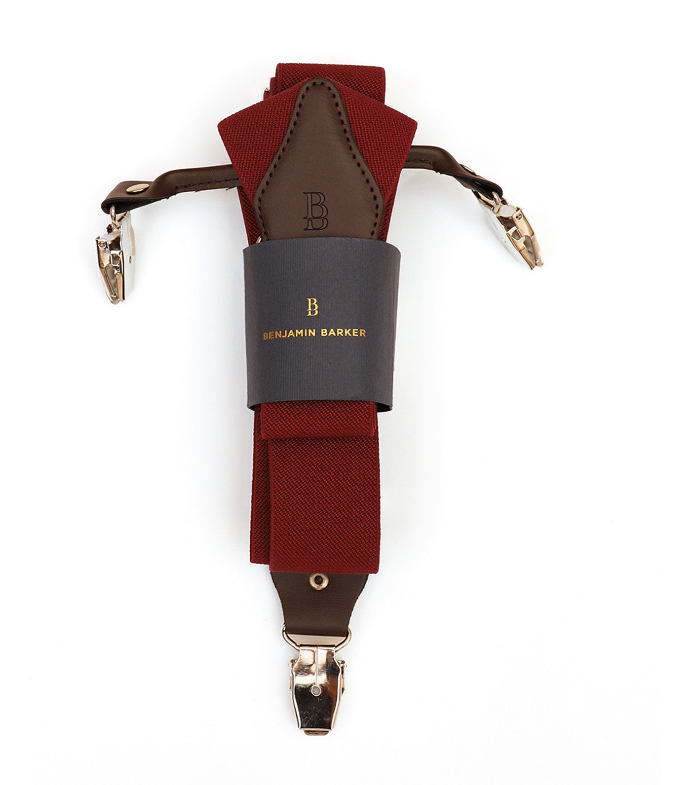 Suspenders Burgundy