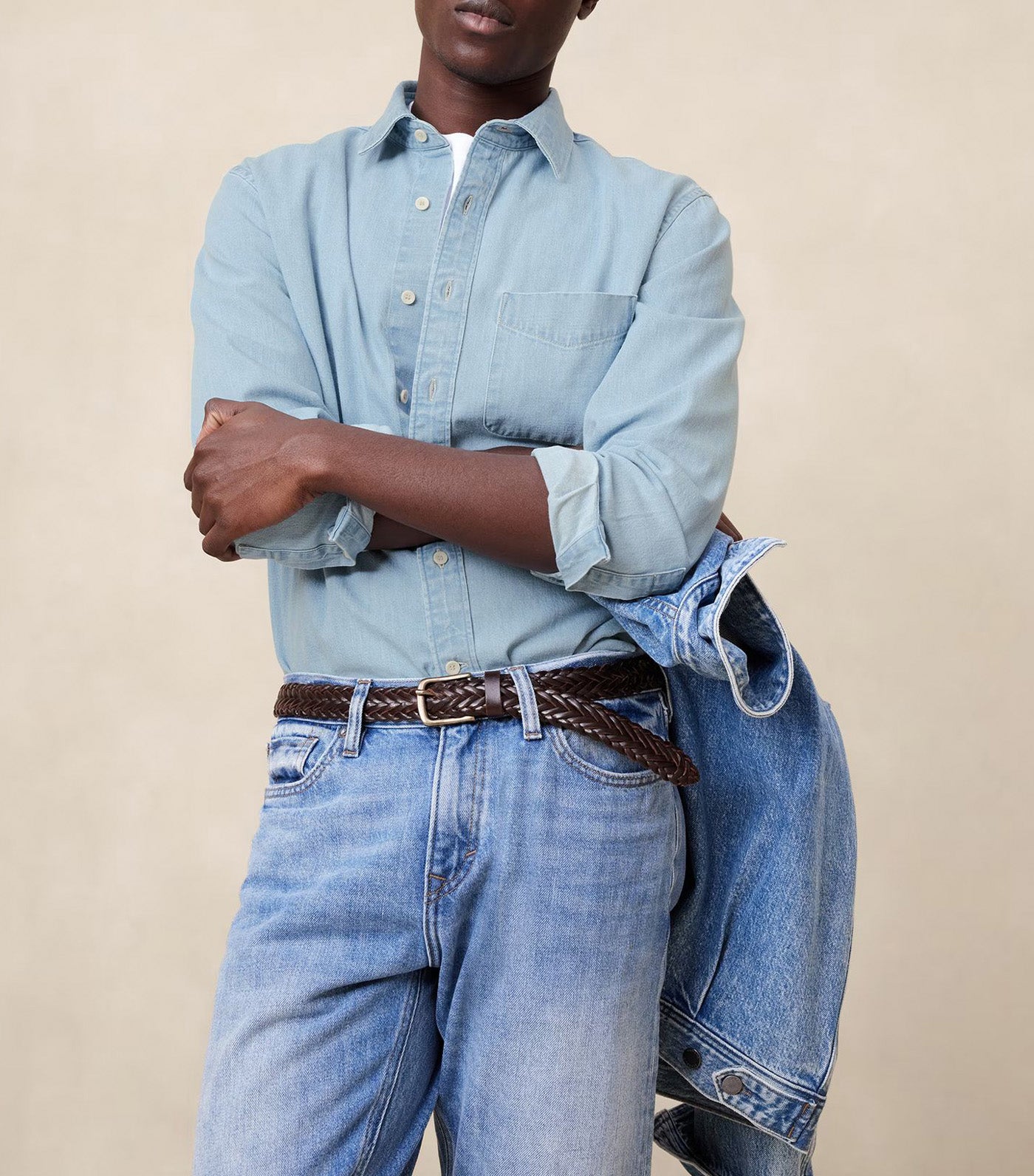 The Denim Shirt Cerulean Blue