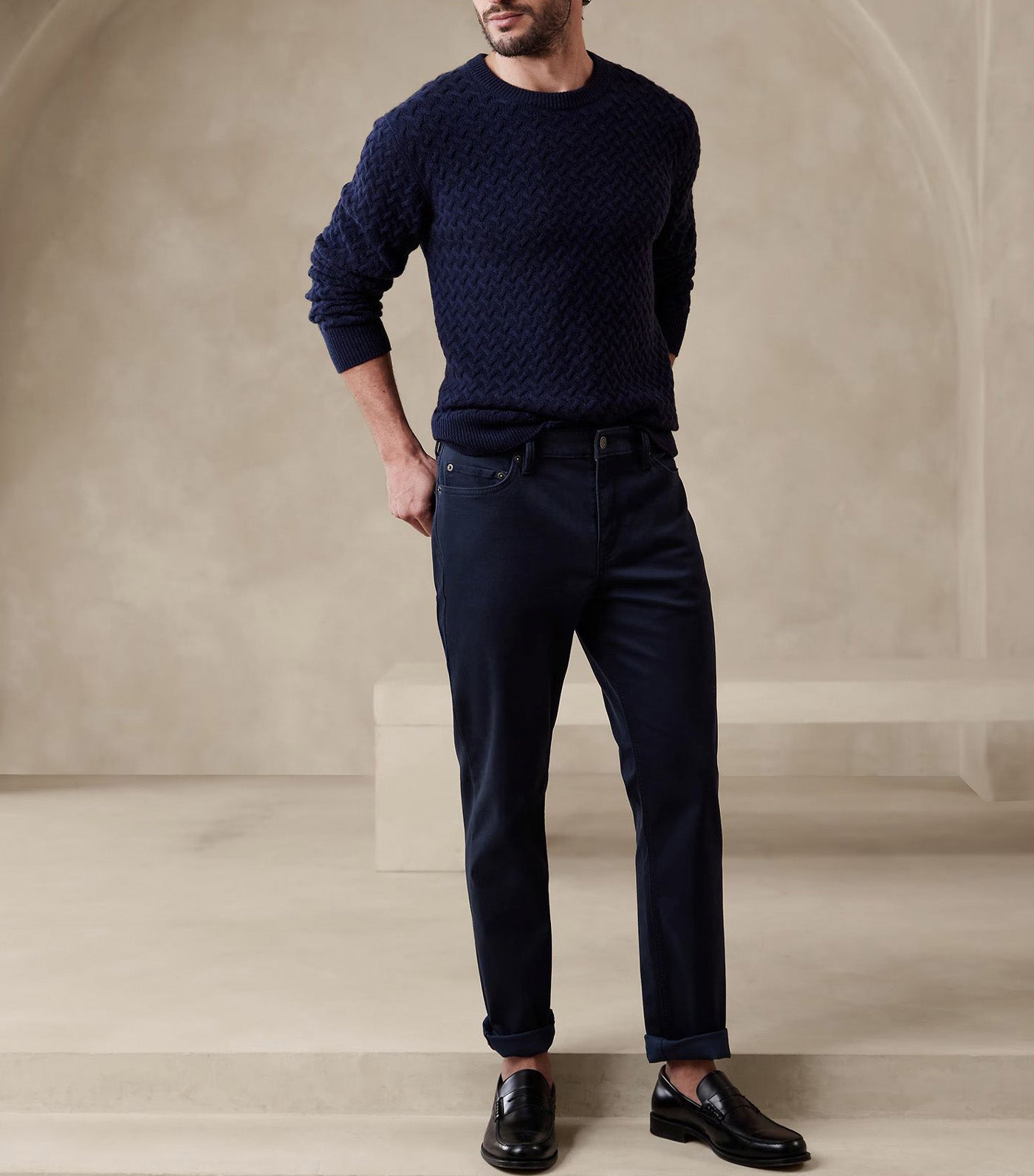 Slim Traveler Pant 2.0 Navy Blue