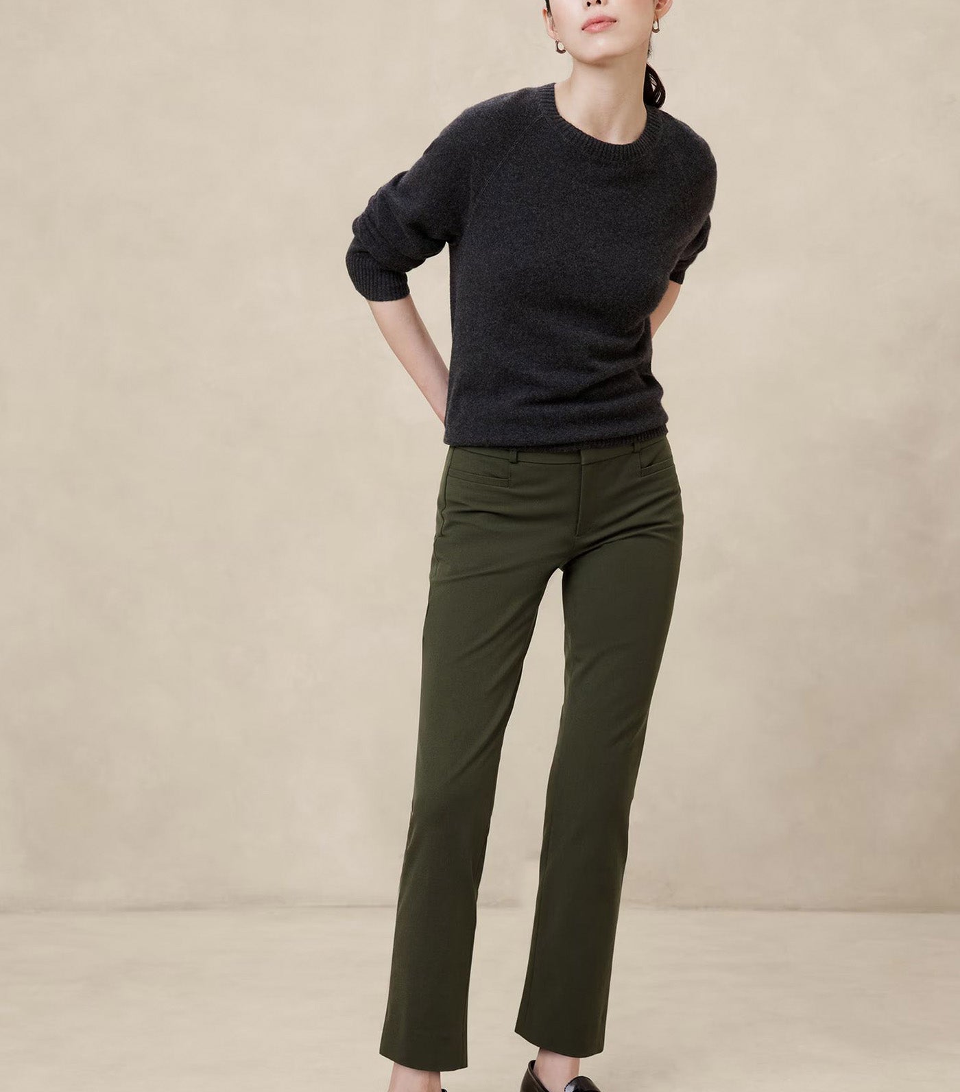 Sloan Slim Pant Green