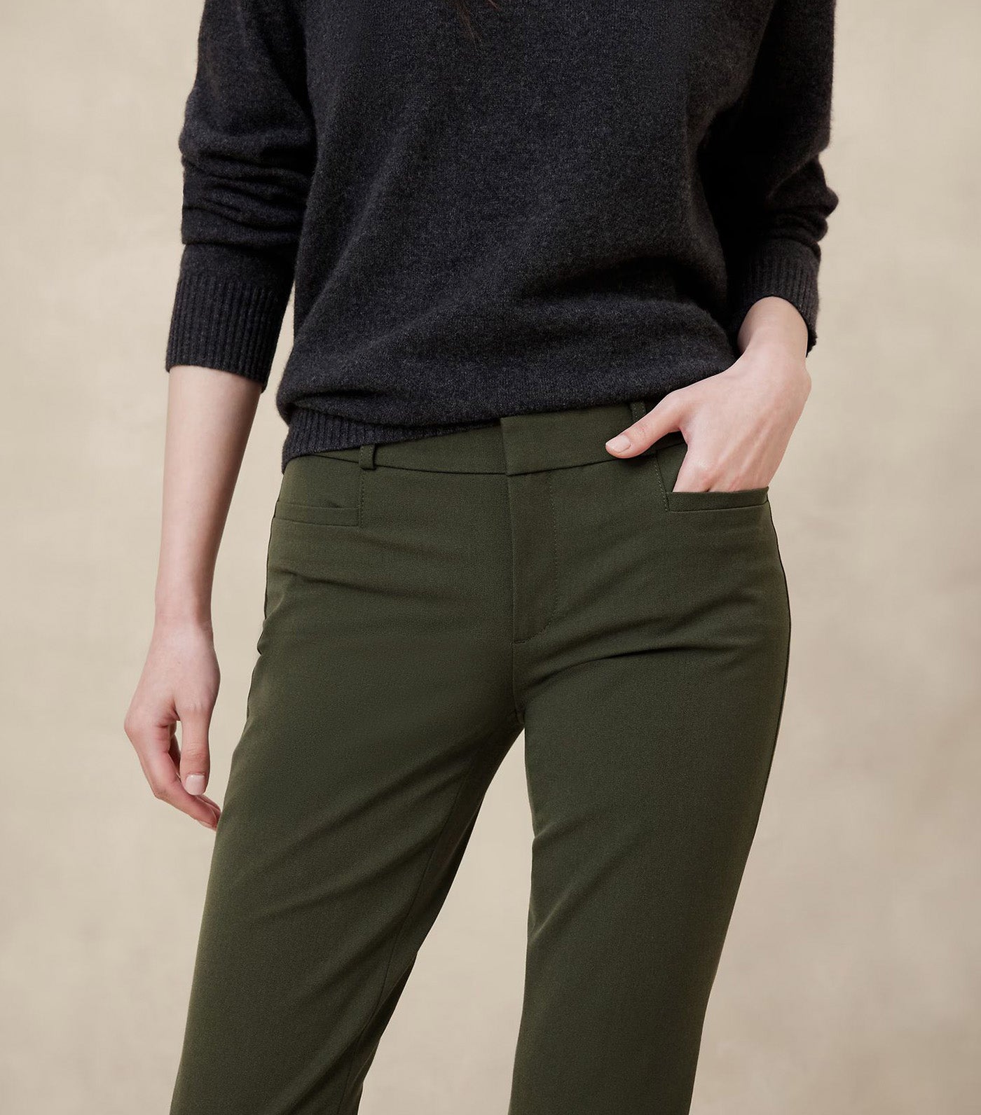 Sloan Slim Pant Green