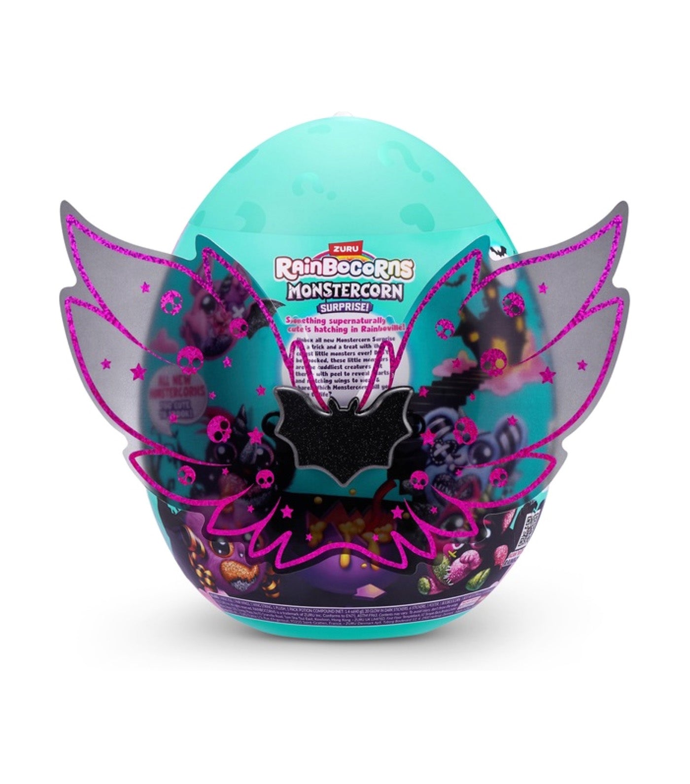 Rainbocorns Monstercorn Surprise Series 1 Raven White Horn | Rustan's