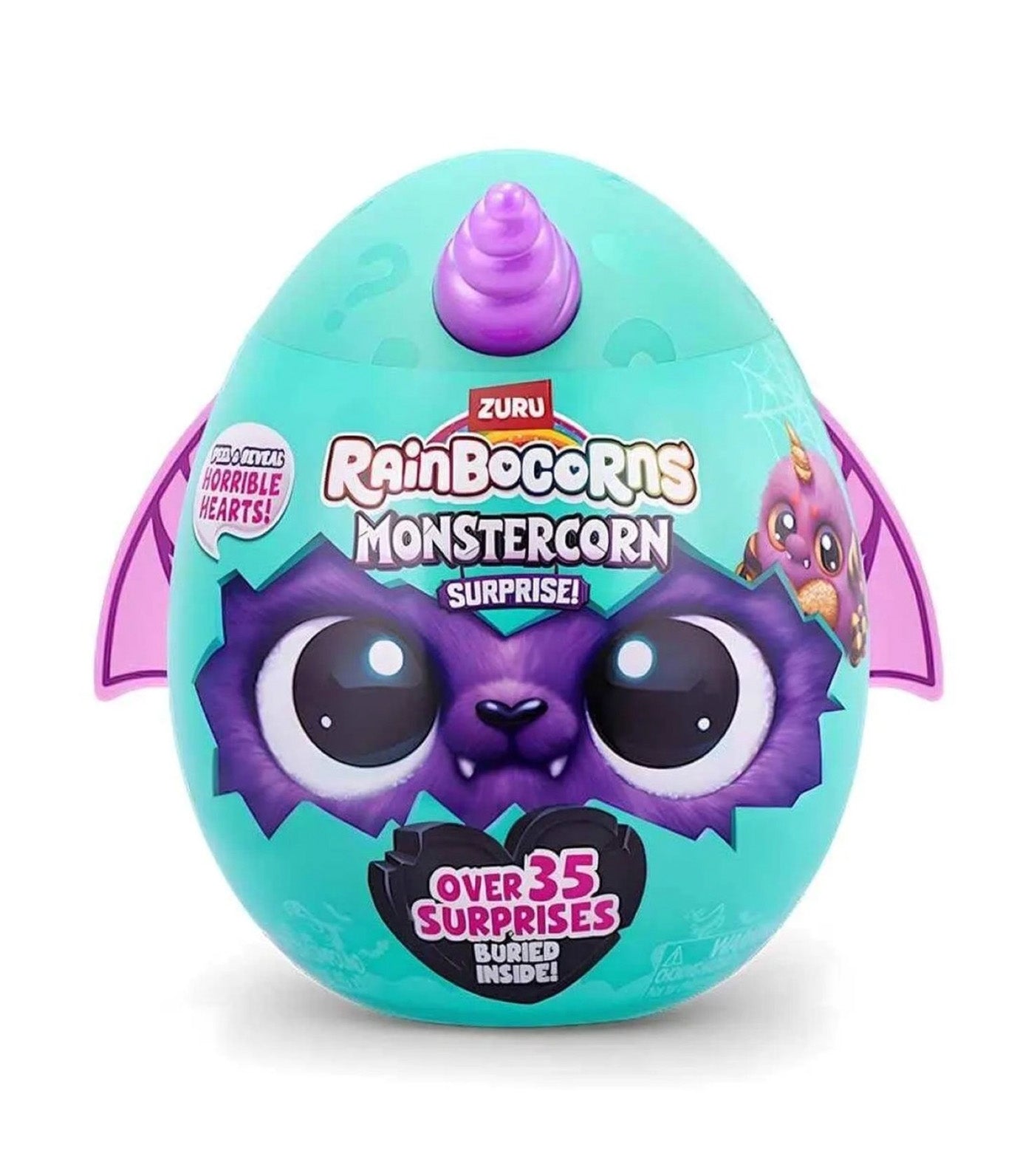 Monstercorn Surprise Series 1 Spider Purple Horn