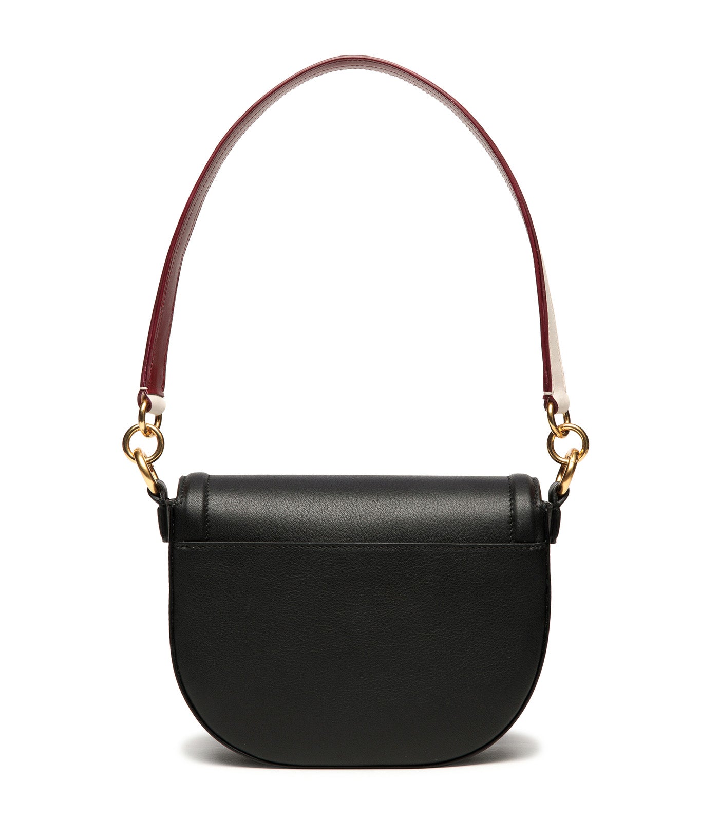 Code Flap Crossbody Bag Black