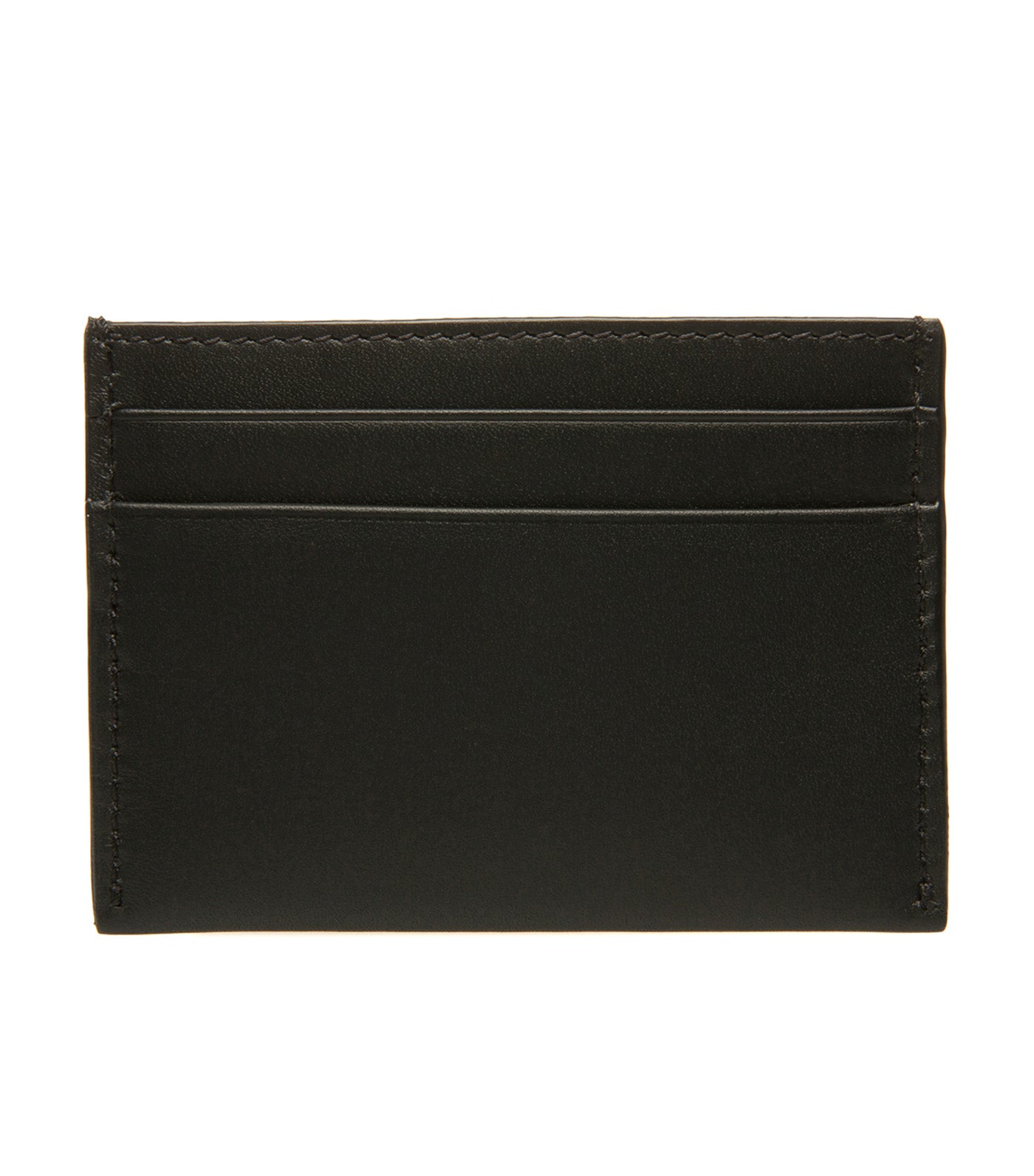 Emblem Card Holder Black