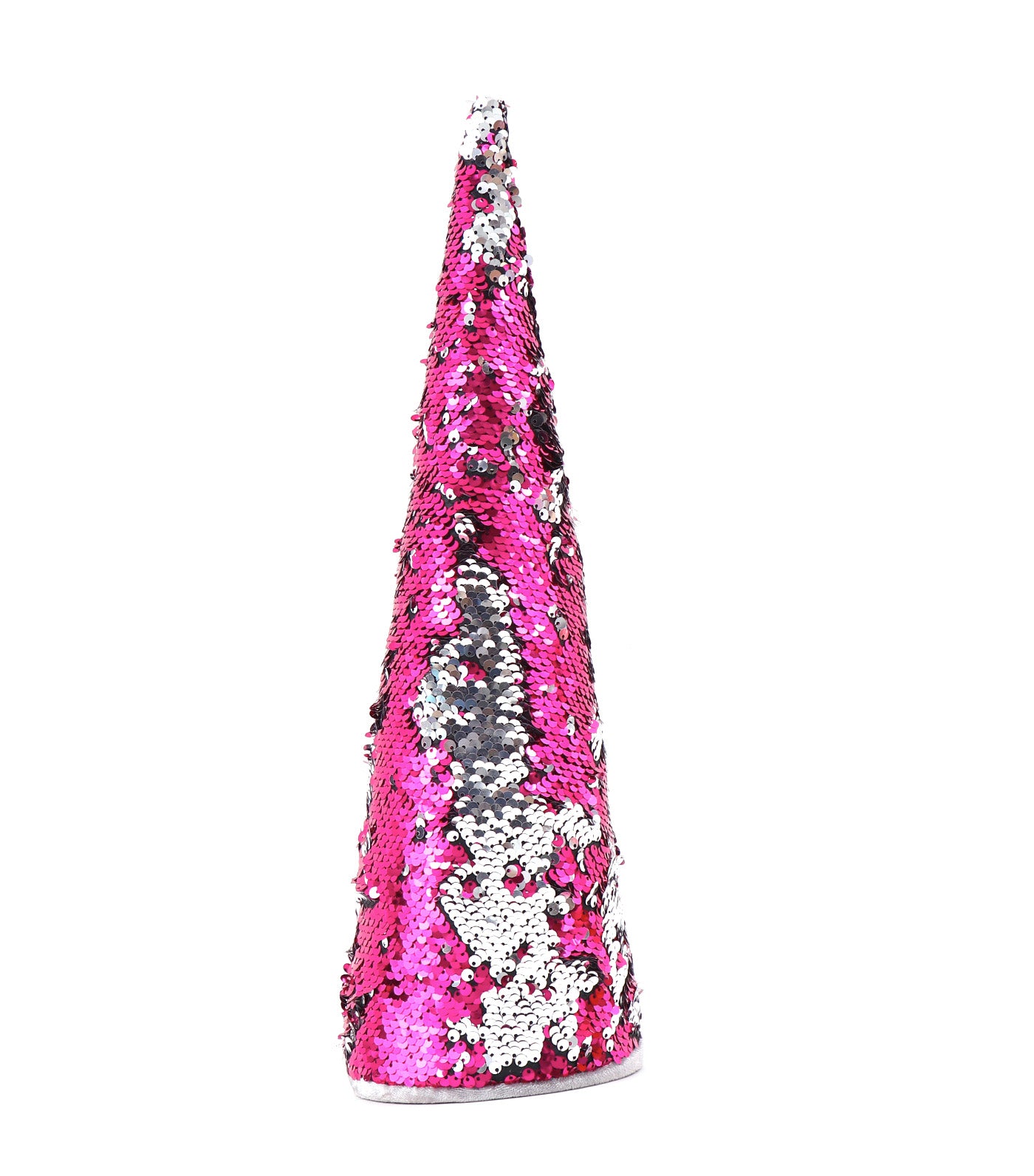 Two Tone Cone Pink Silver