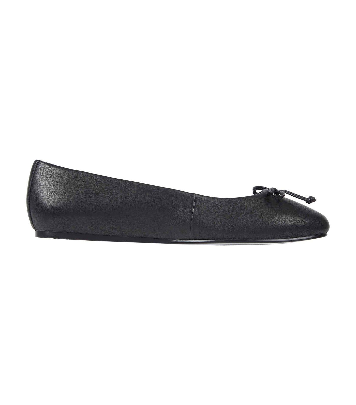 Women's Essential Leather Ballerina Black