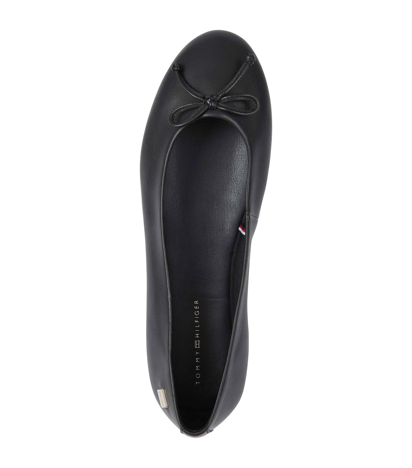 Women's Essential Leather Ballerina Black