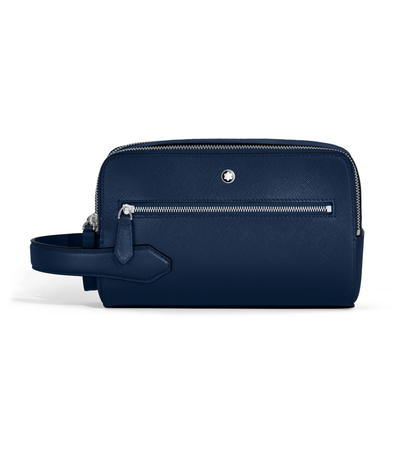 Sartorial Washbag 2 Zips Blue