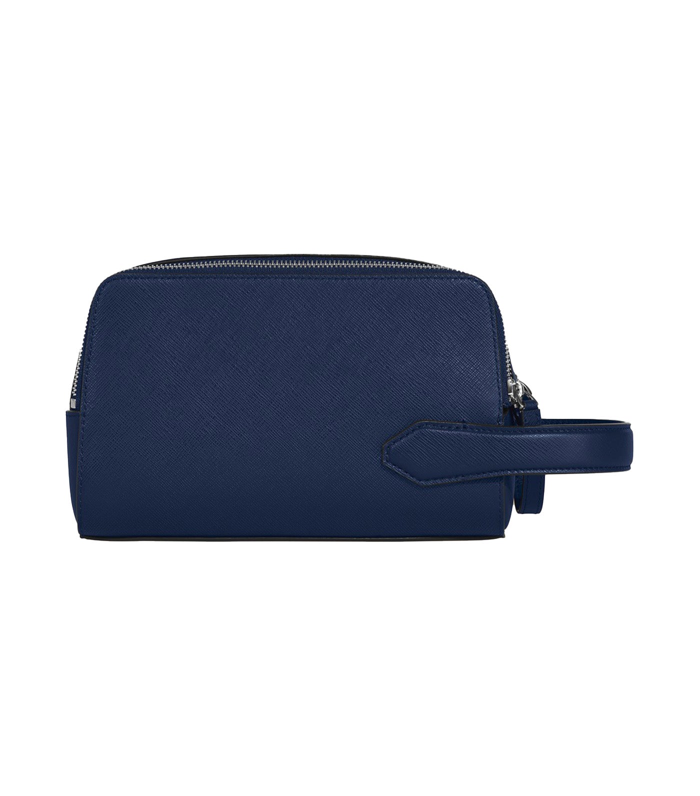 Sartorial Washbag 2 Zips Blue