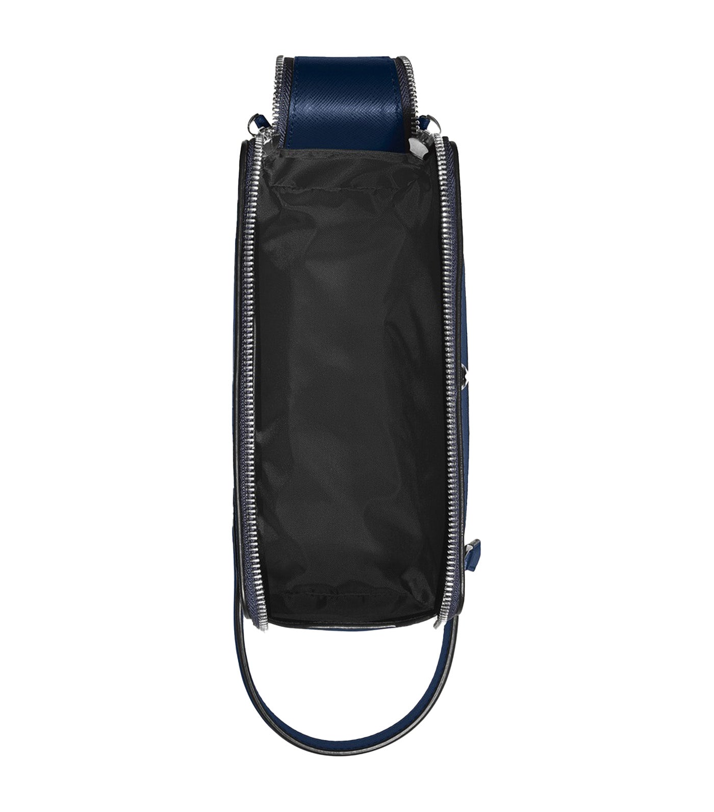 Sartorial Washbag 2 Zips Blue